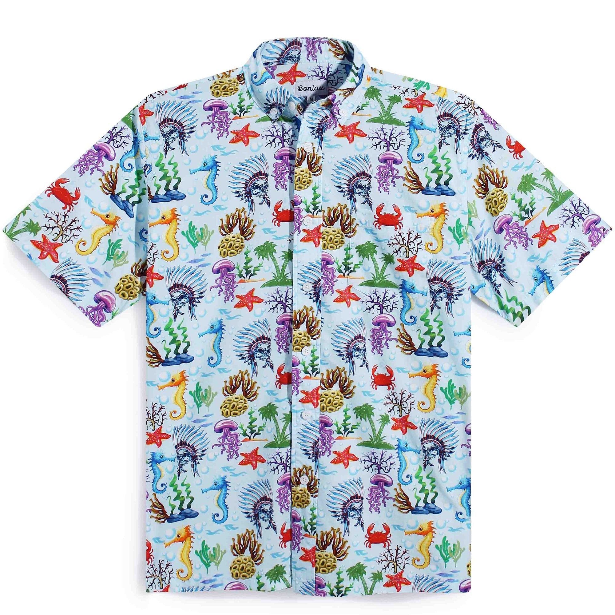 Ocean World Theme Beach Shirt - Bonlax - Bonlax