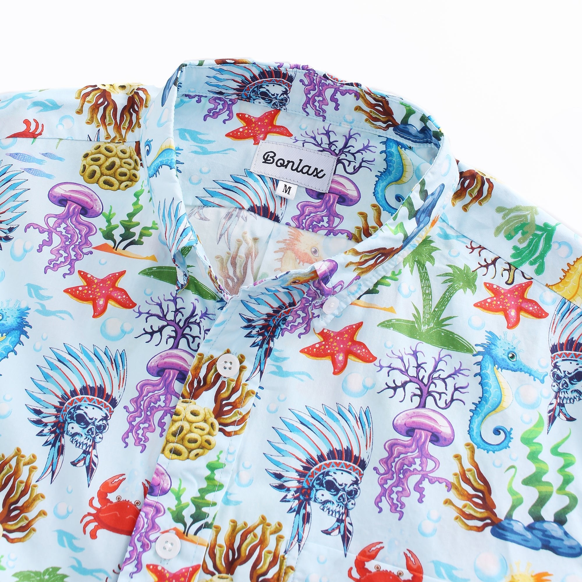 Ocean World Theme Beach Shirt - Bonlax - Bonlax