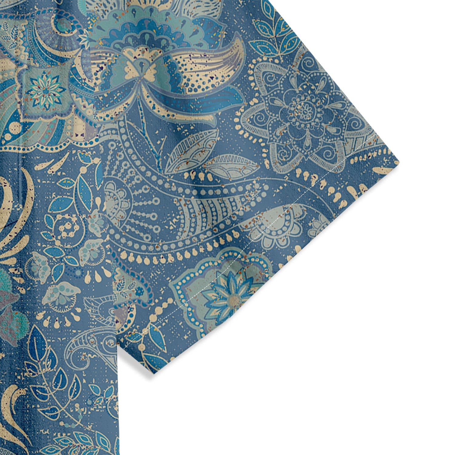 Oriental Style Exquisite Print Short Sleeve Shirt - Bonlax - Bonlax