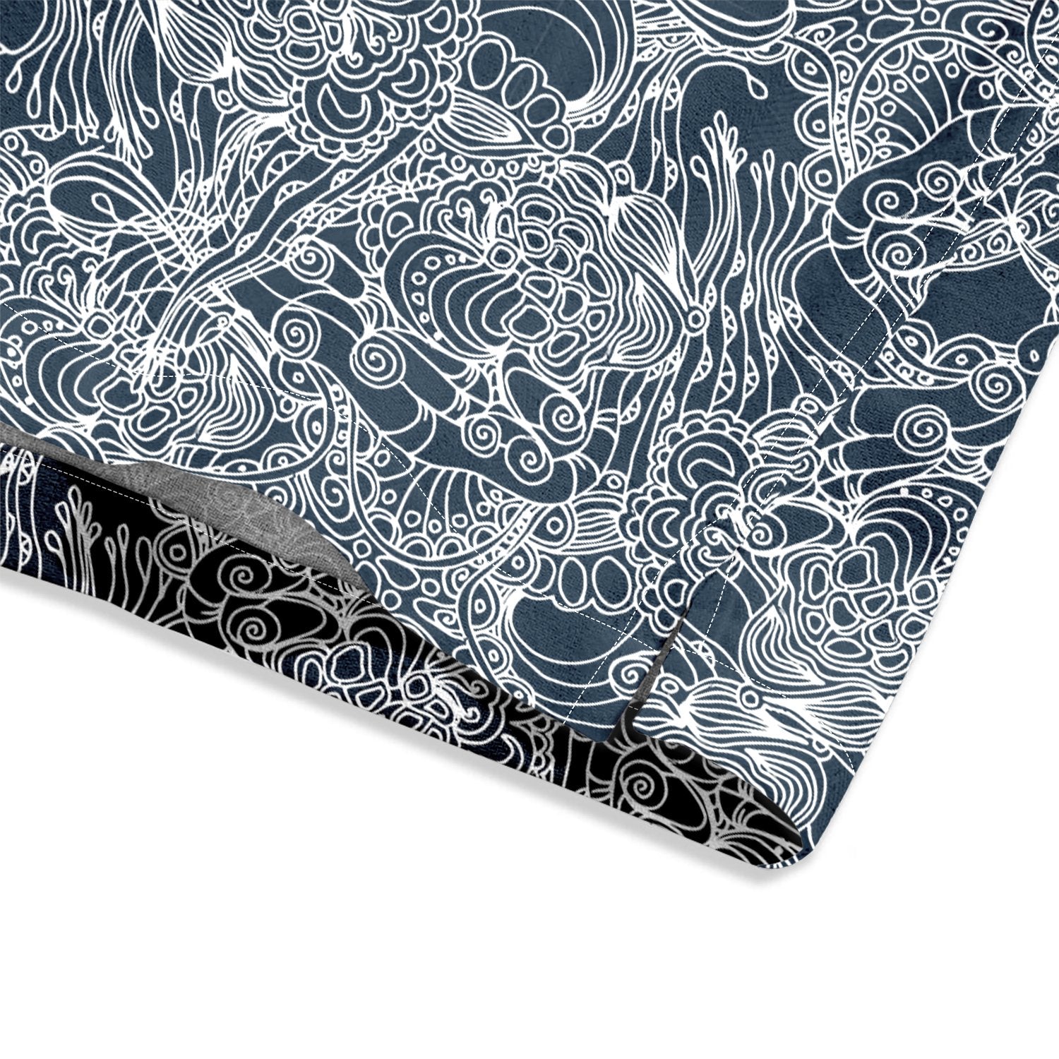 Spiral Curve Line Pattern Short Sleeve Shirt - Bonlax - Bonlax