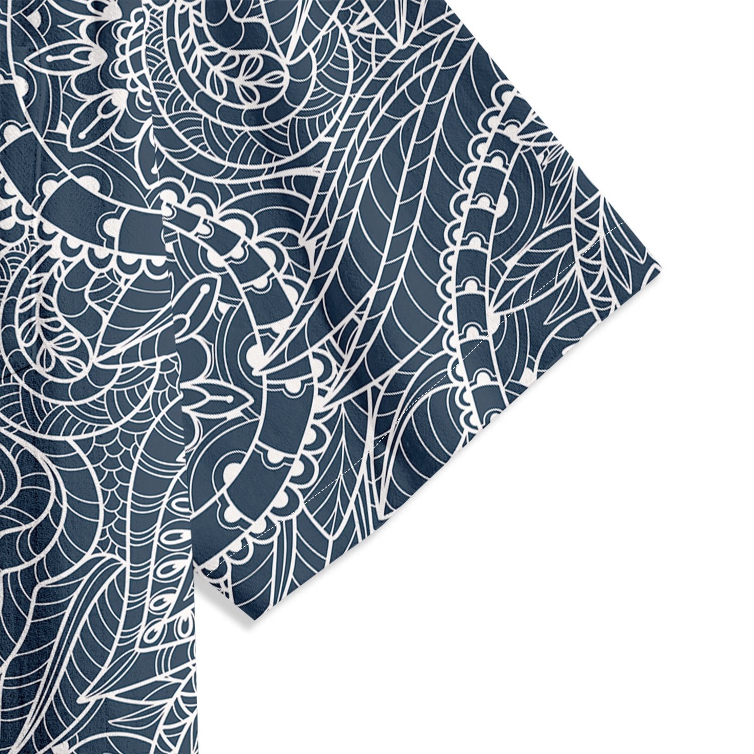 Spiral Paisley Pattern Short Sleeve Shirt - Bonlax - Bonlax