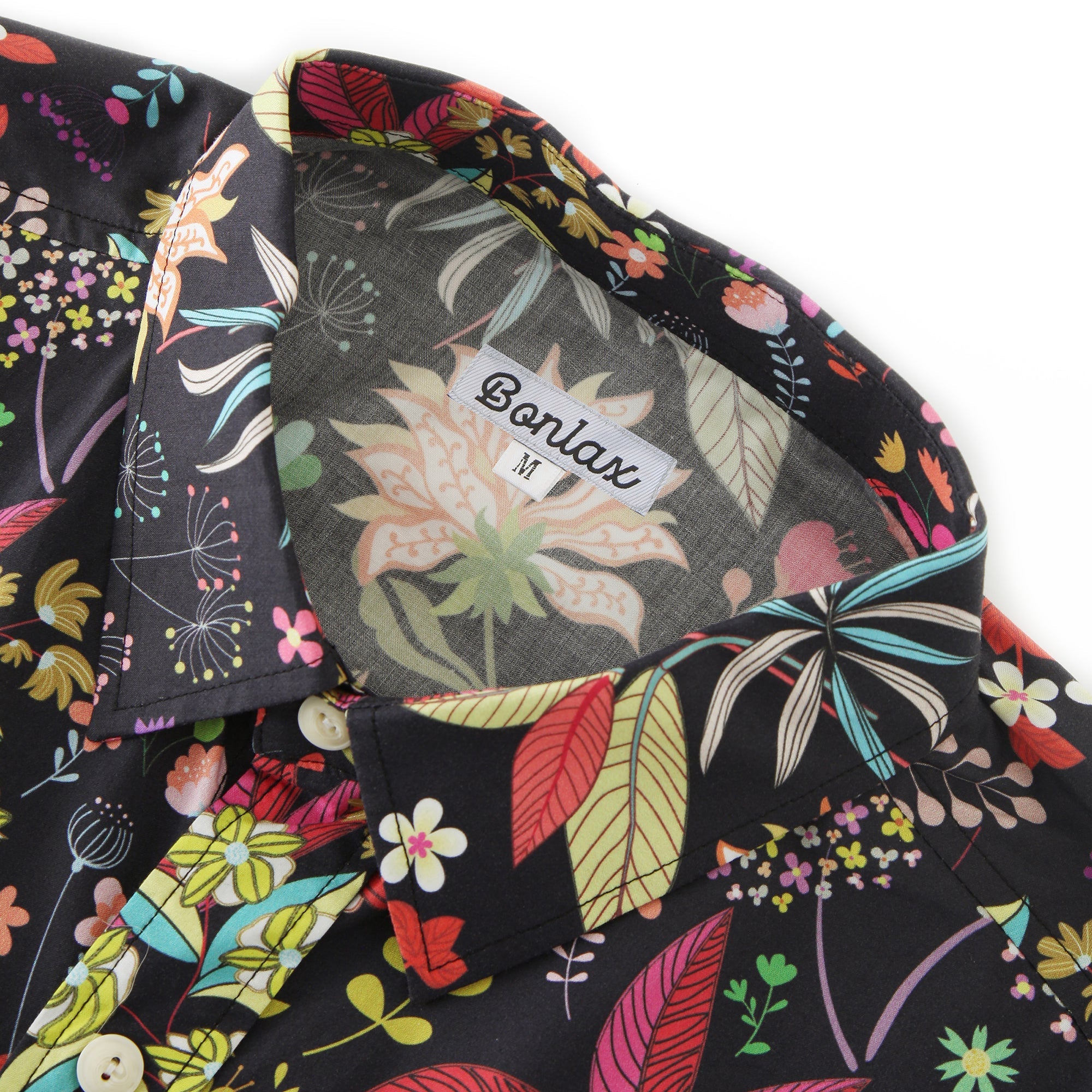 Spoon Floral Short Sleeve Hawaiian Shirt - Bonlax - Bonlax