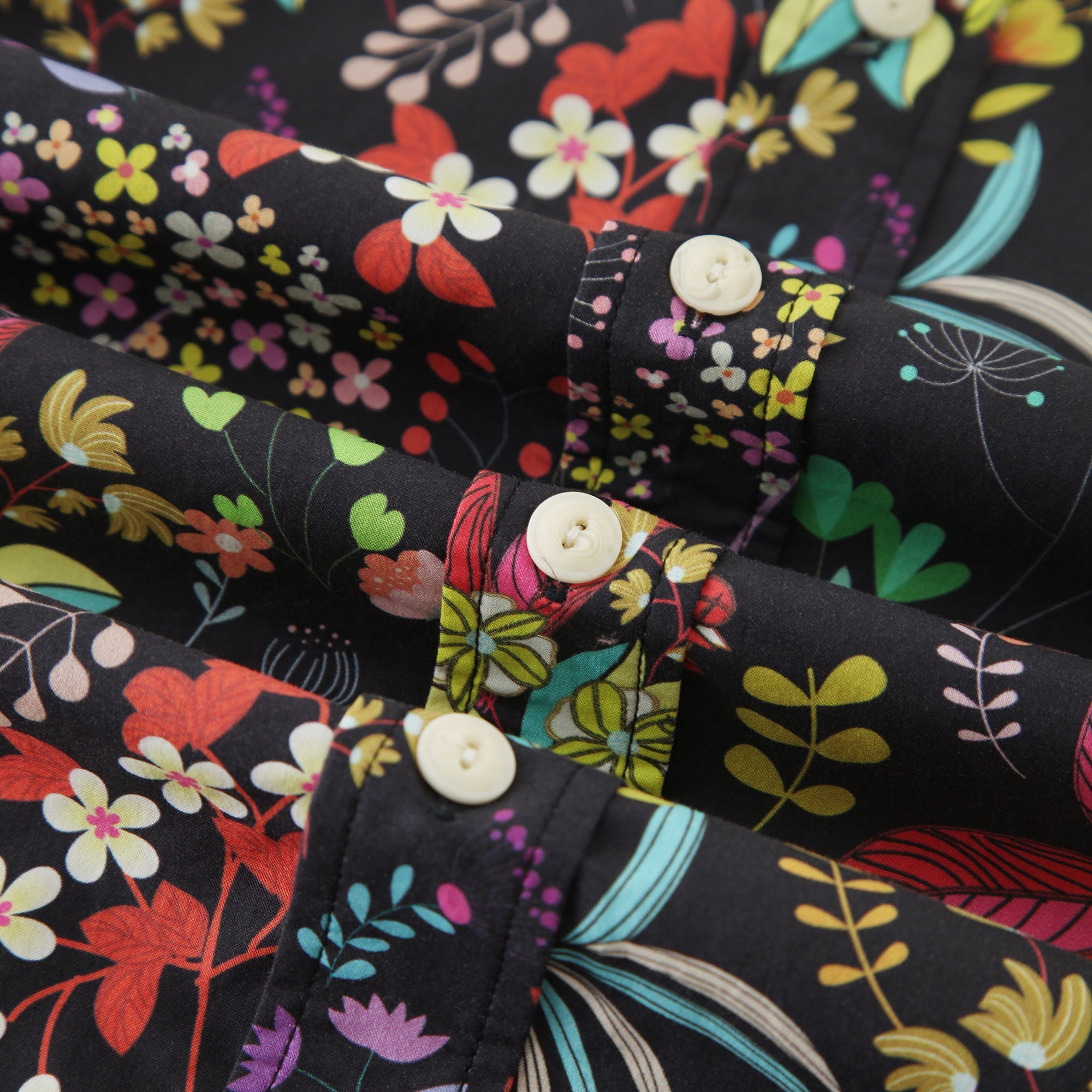 Spoon Floral Short Sleeve Hawaiian Shirt - Bonlax - Bonlax