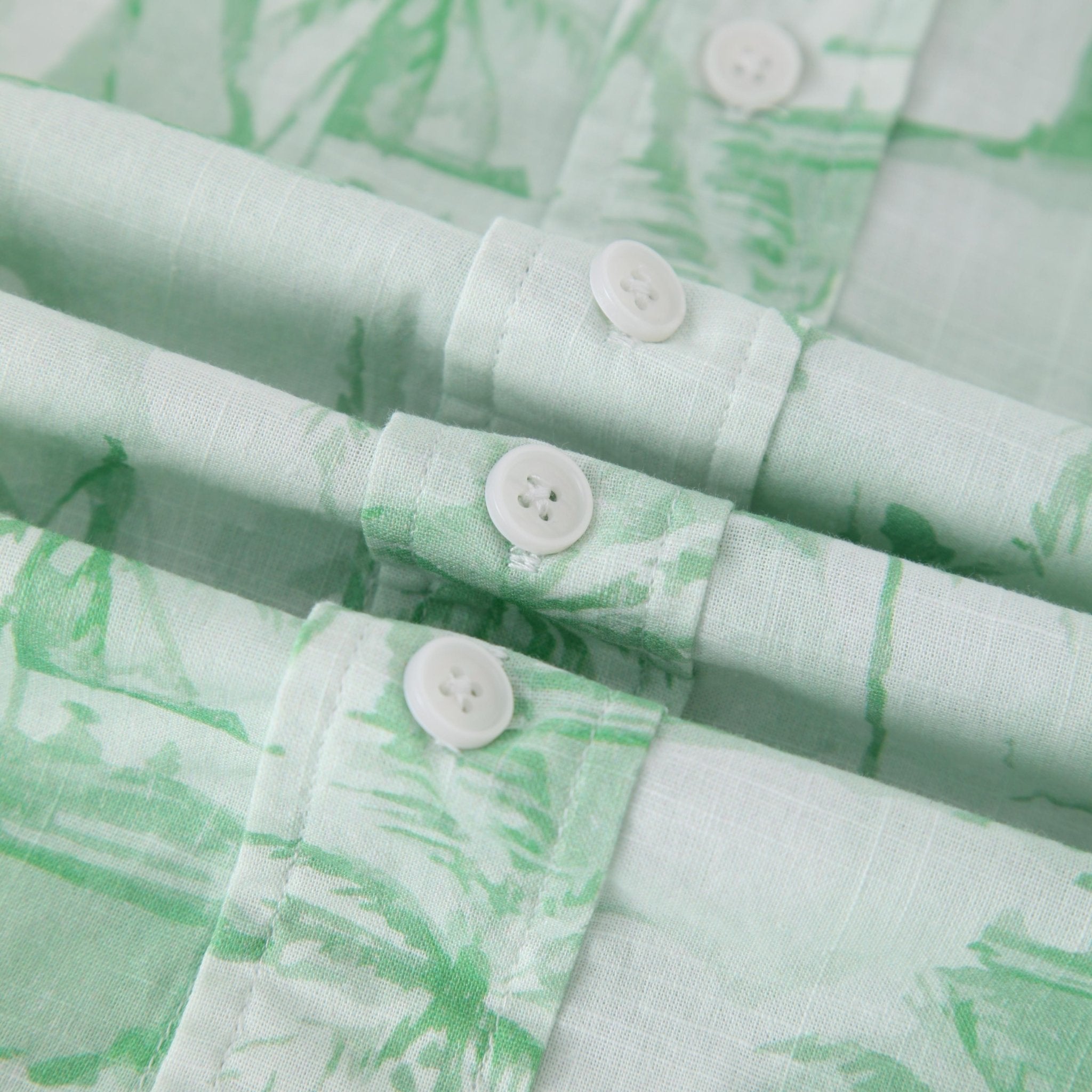 Trees & Boat Pattern Hawaiian Shirt - Bonlax - Bonlax