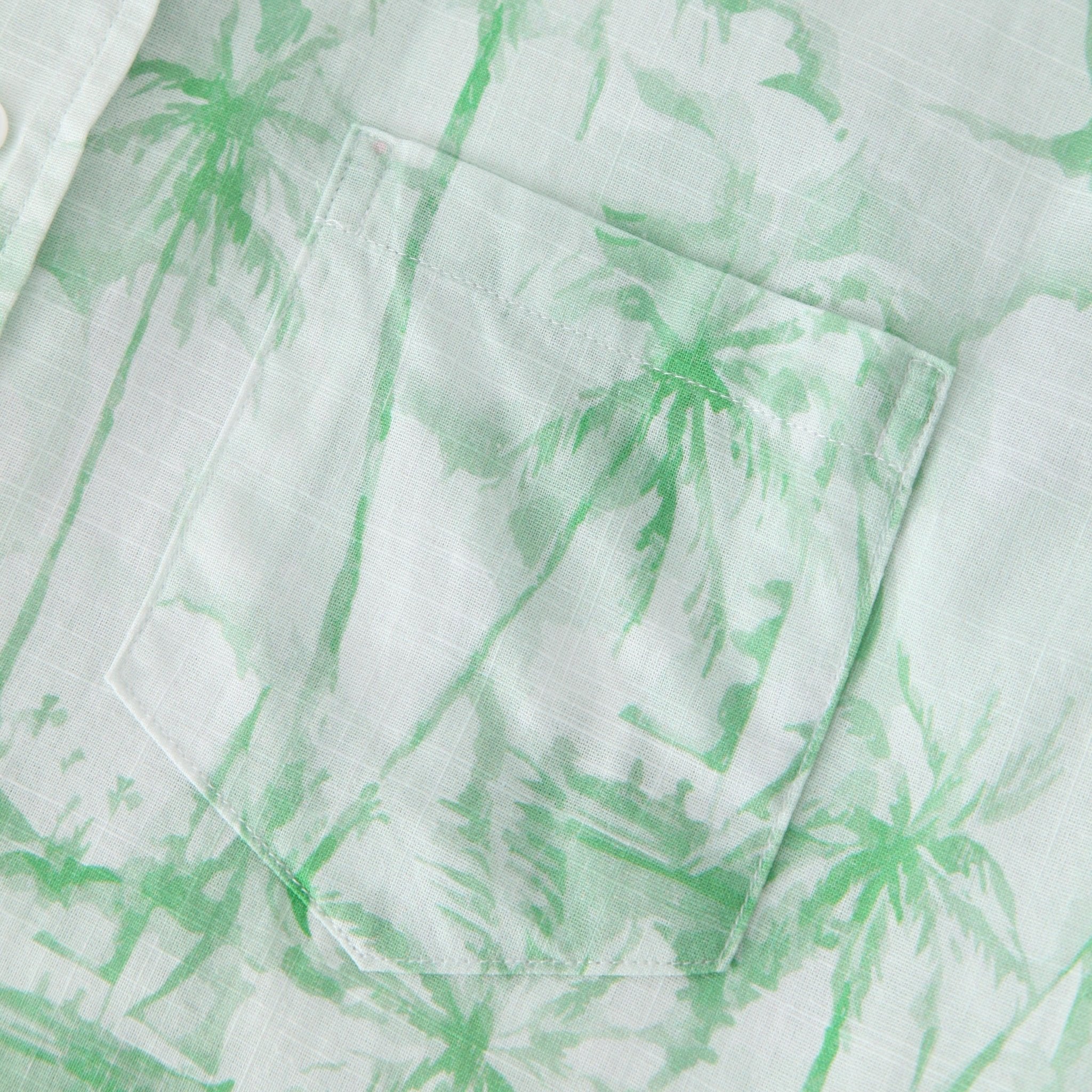 Trees & Boat Pattern Hawaiian Shirt - Bonlax - Bonlax