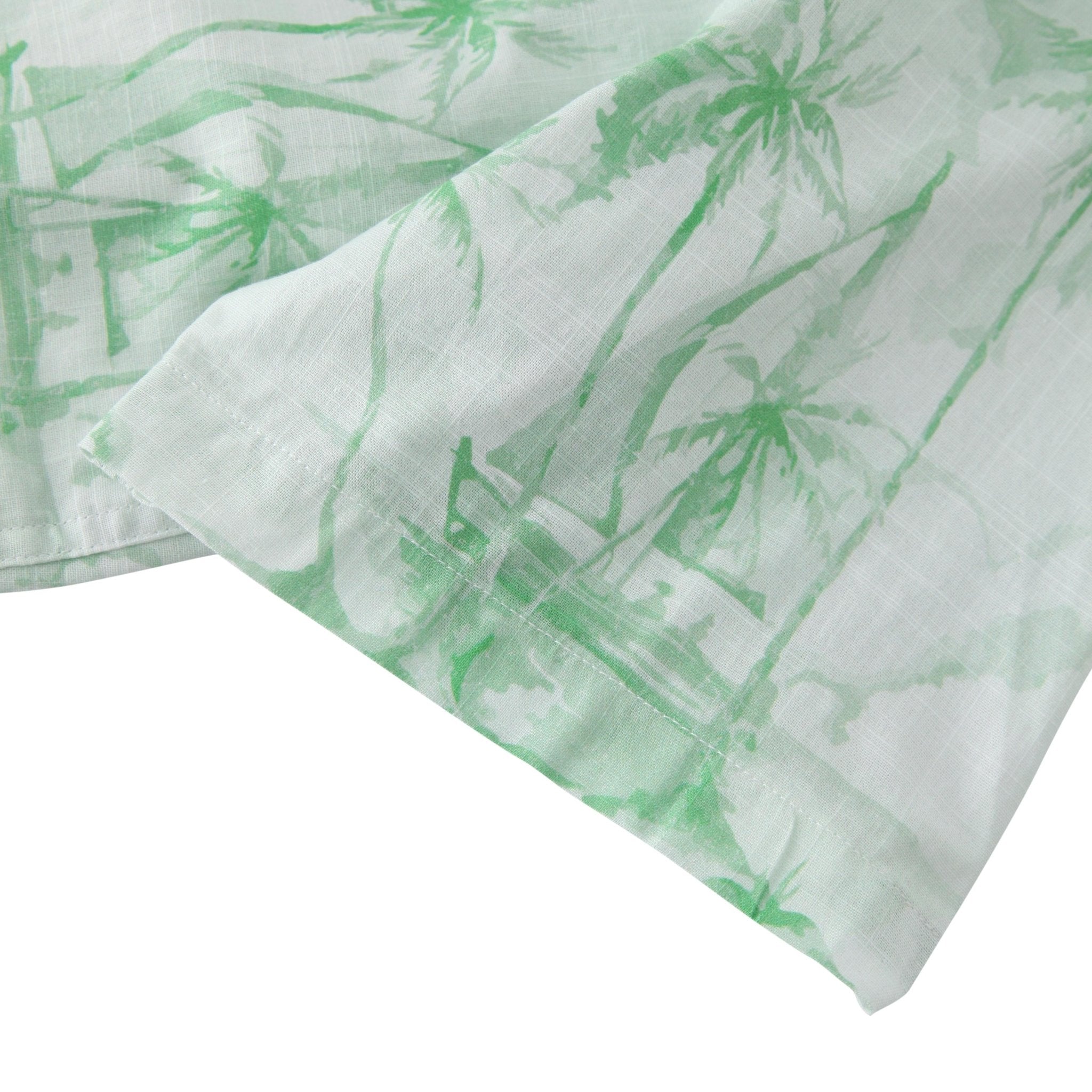 Trees & Boat Pattern Hawaiian Shirt - Bonlax - Bonlax