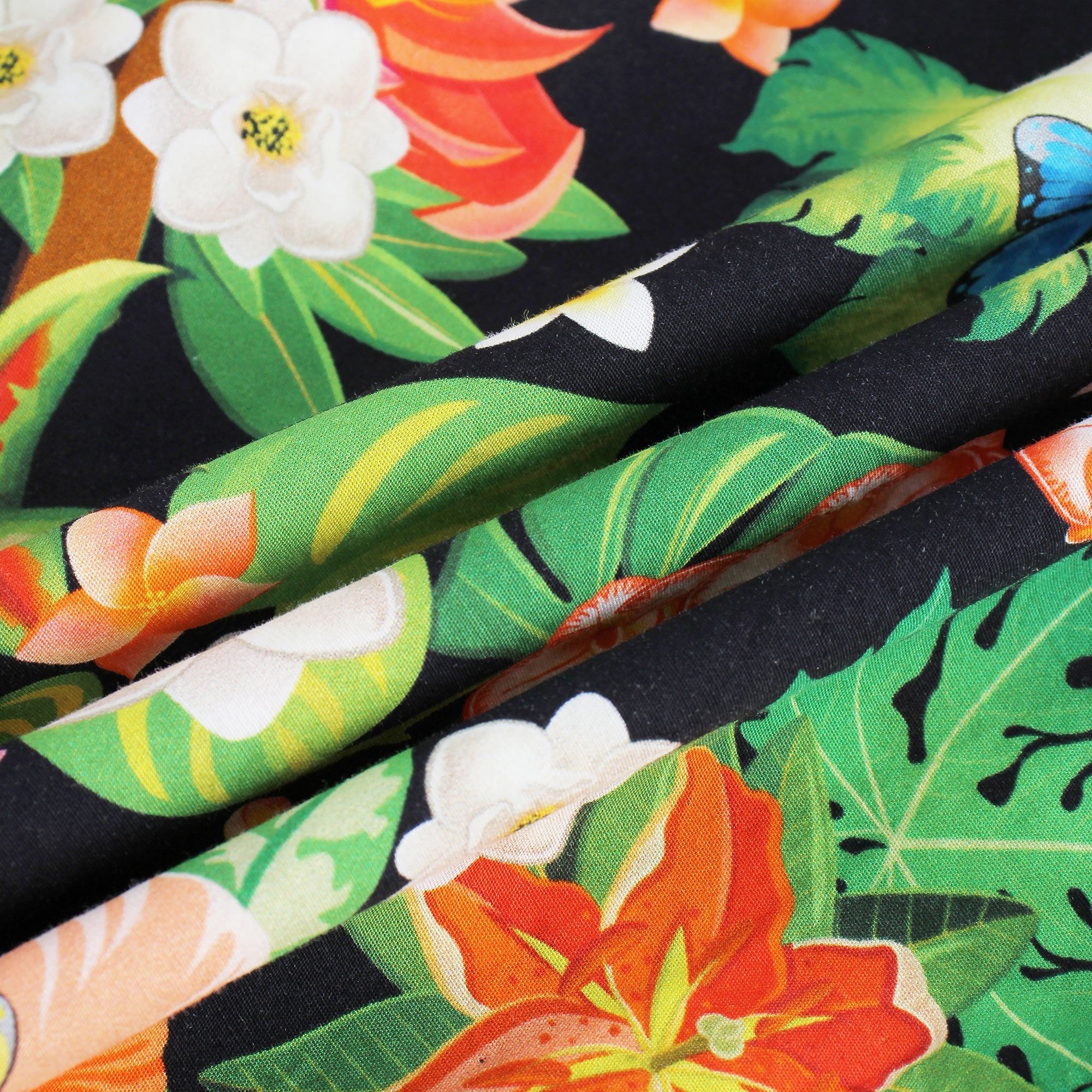 Tropical Jungle Theme Hawaiian Shirt - Bonlax - Bonlax