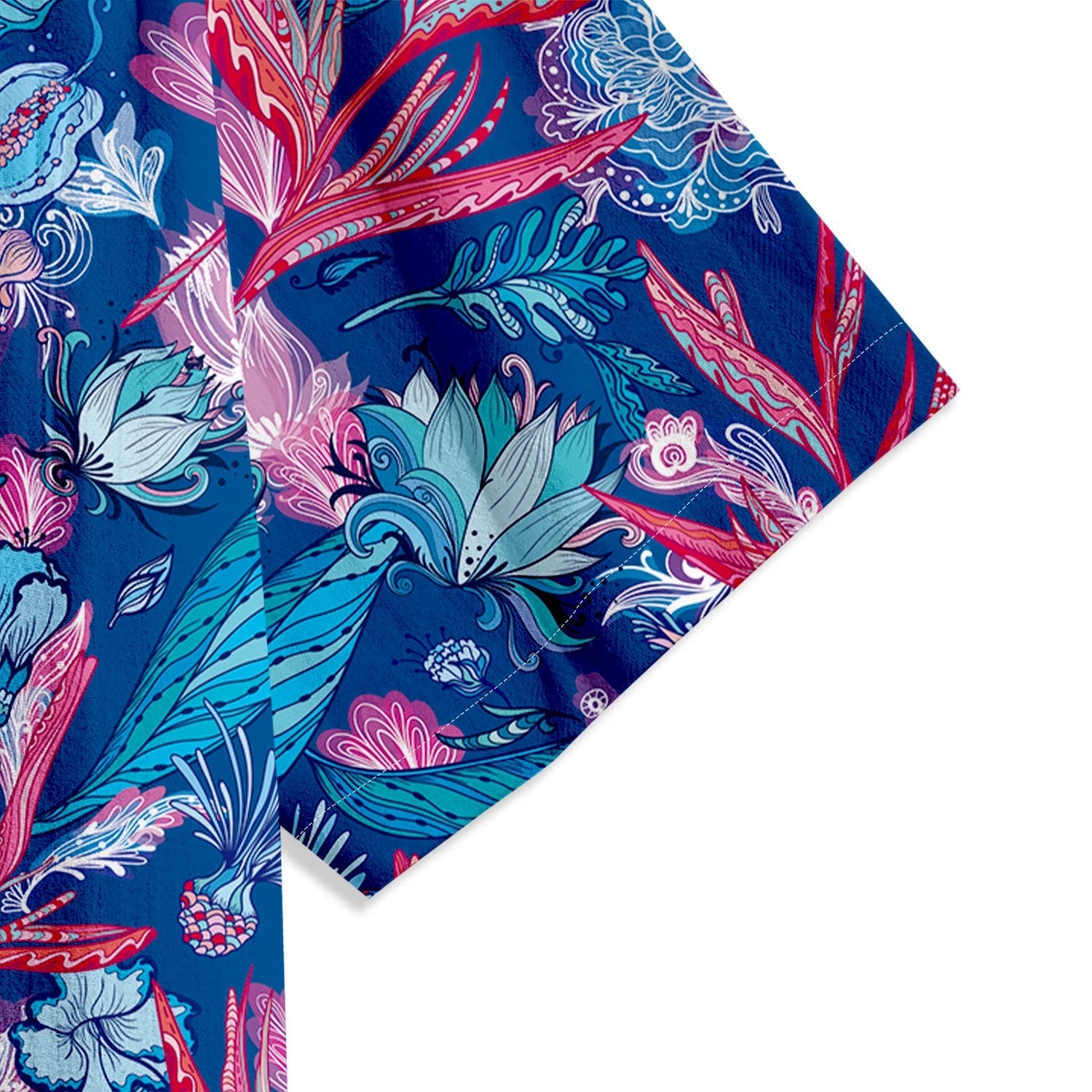 Tropical Plant Pattern Short Sleeve Shirt - Bonlax - Bonlax