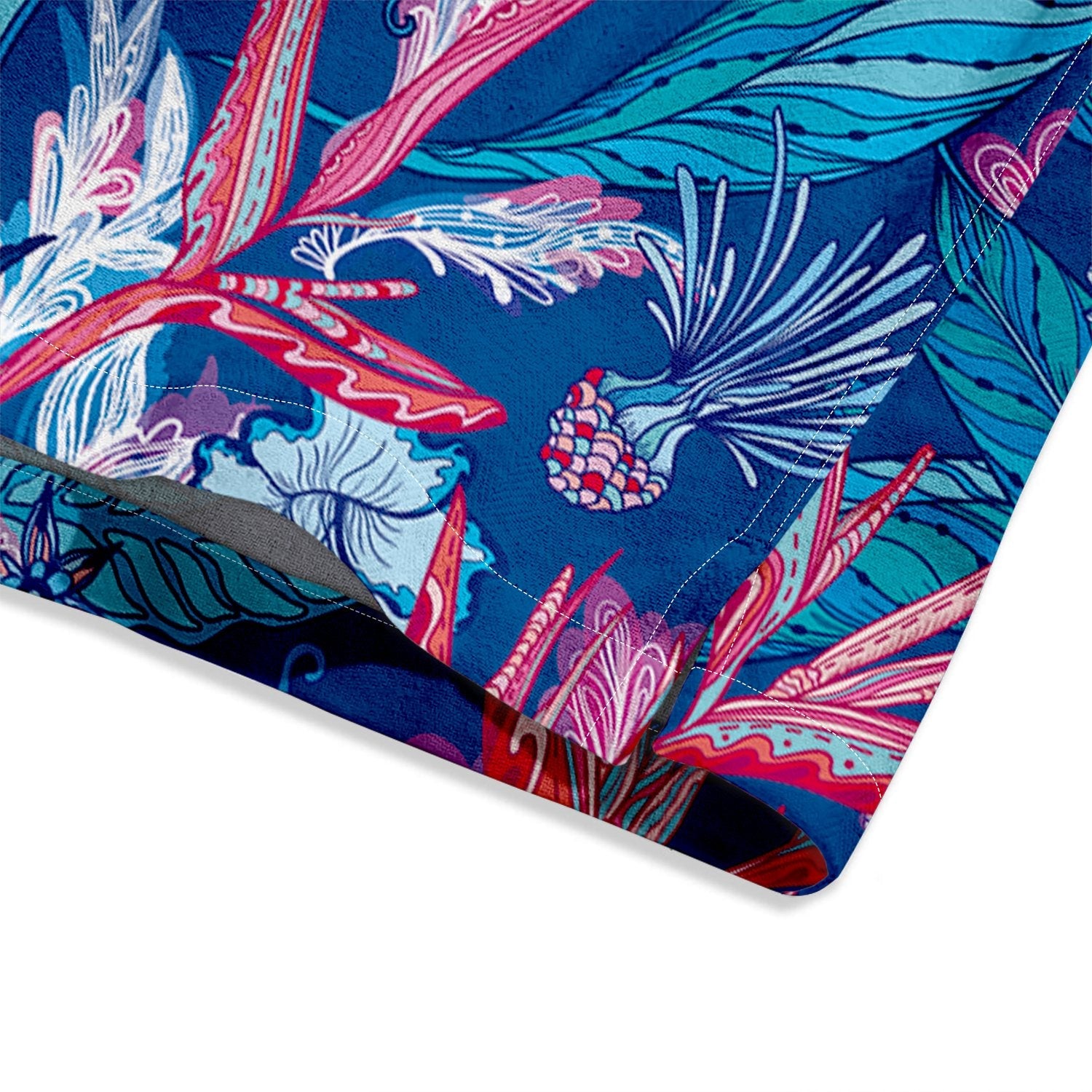 Tropical Plant Pattern Short Sleeve Shirt - Bonlax - Bonlax