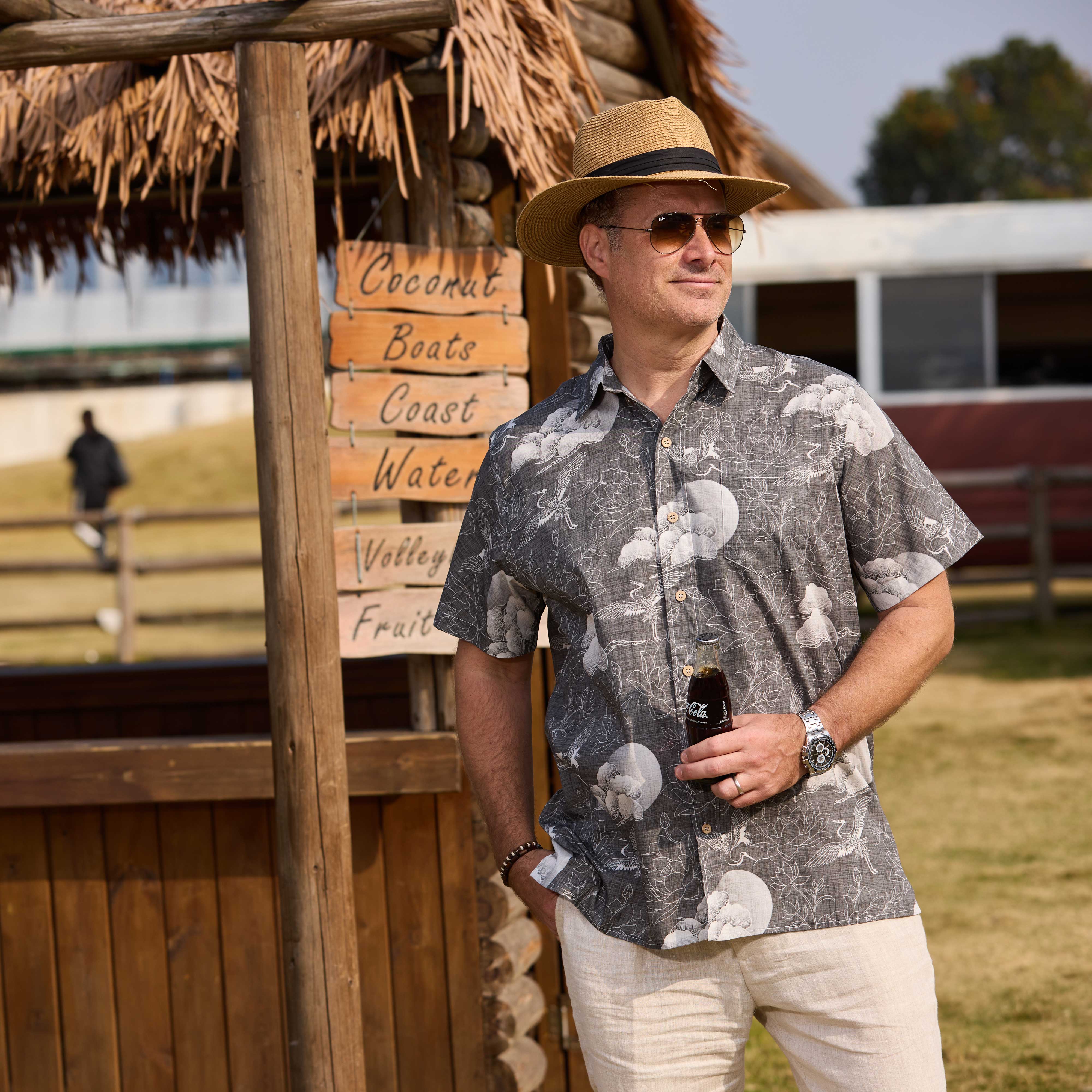 Ethereal Crane & Bloom