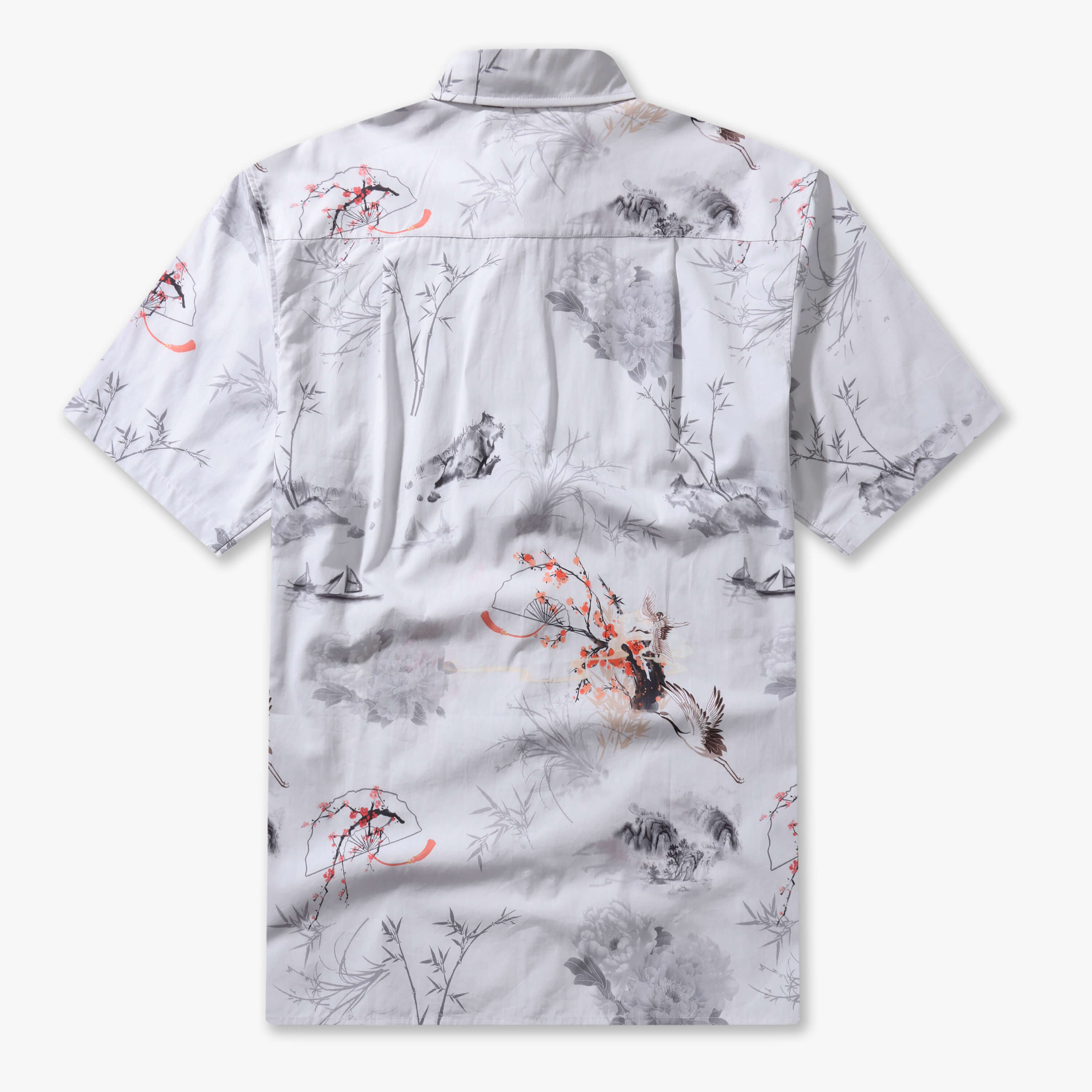 Oriental Poetic Landscape Shirt