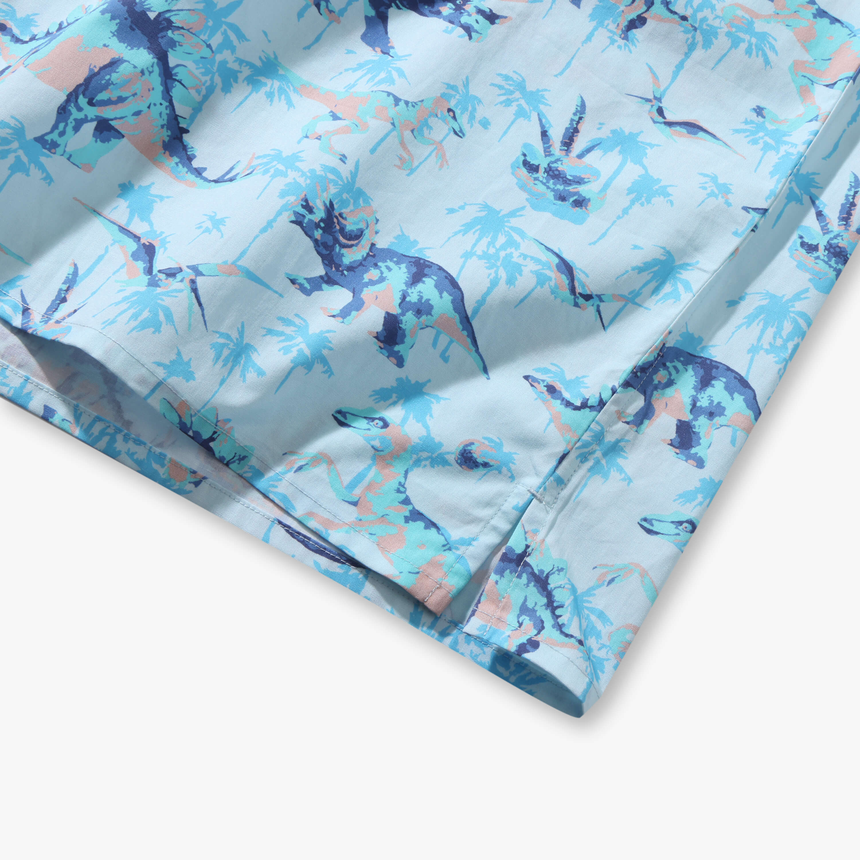 Dinosaur Print Hawaiian Shirt - Bonlax
