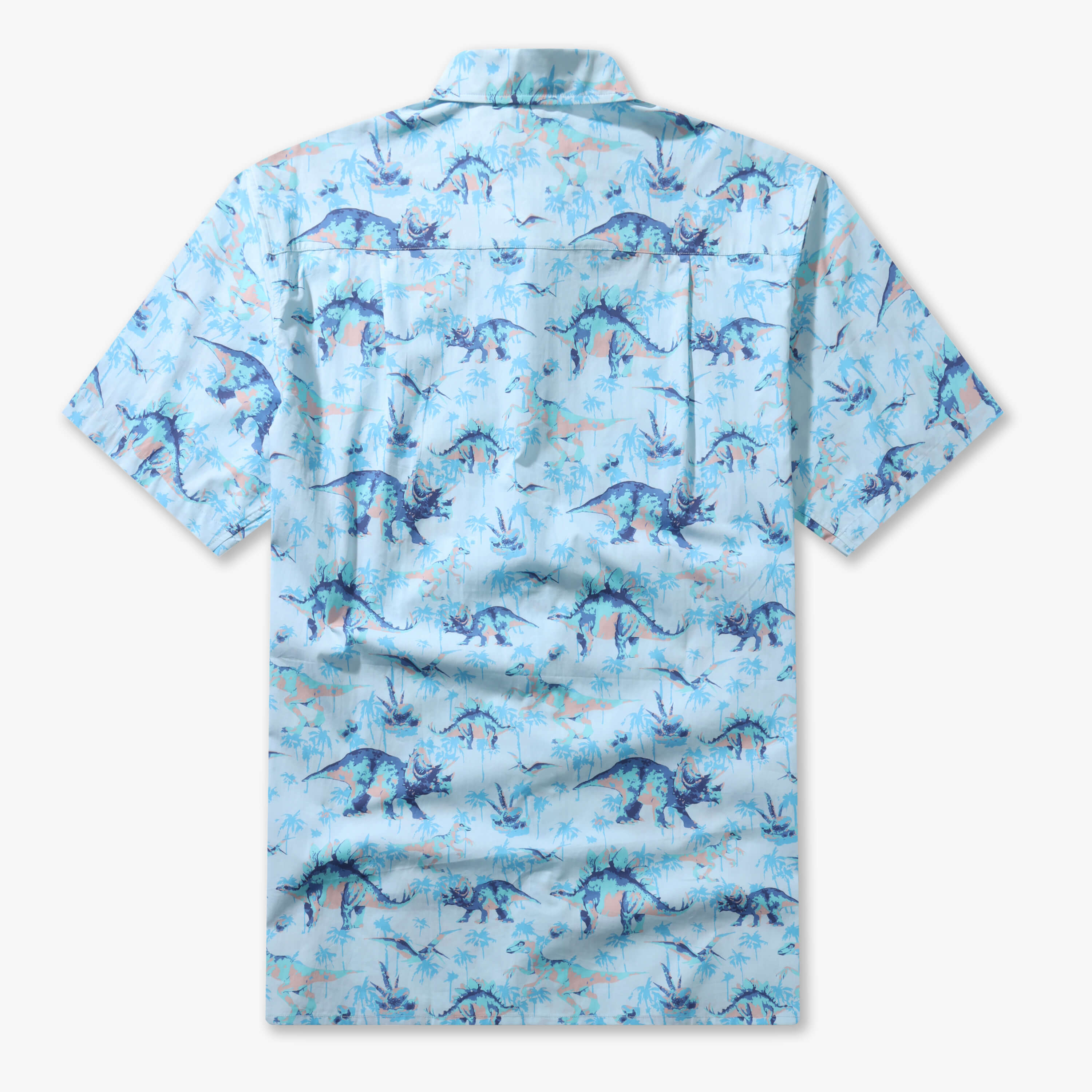 Dinosaur Print Hawaiian Shirt - Bonlax