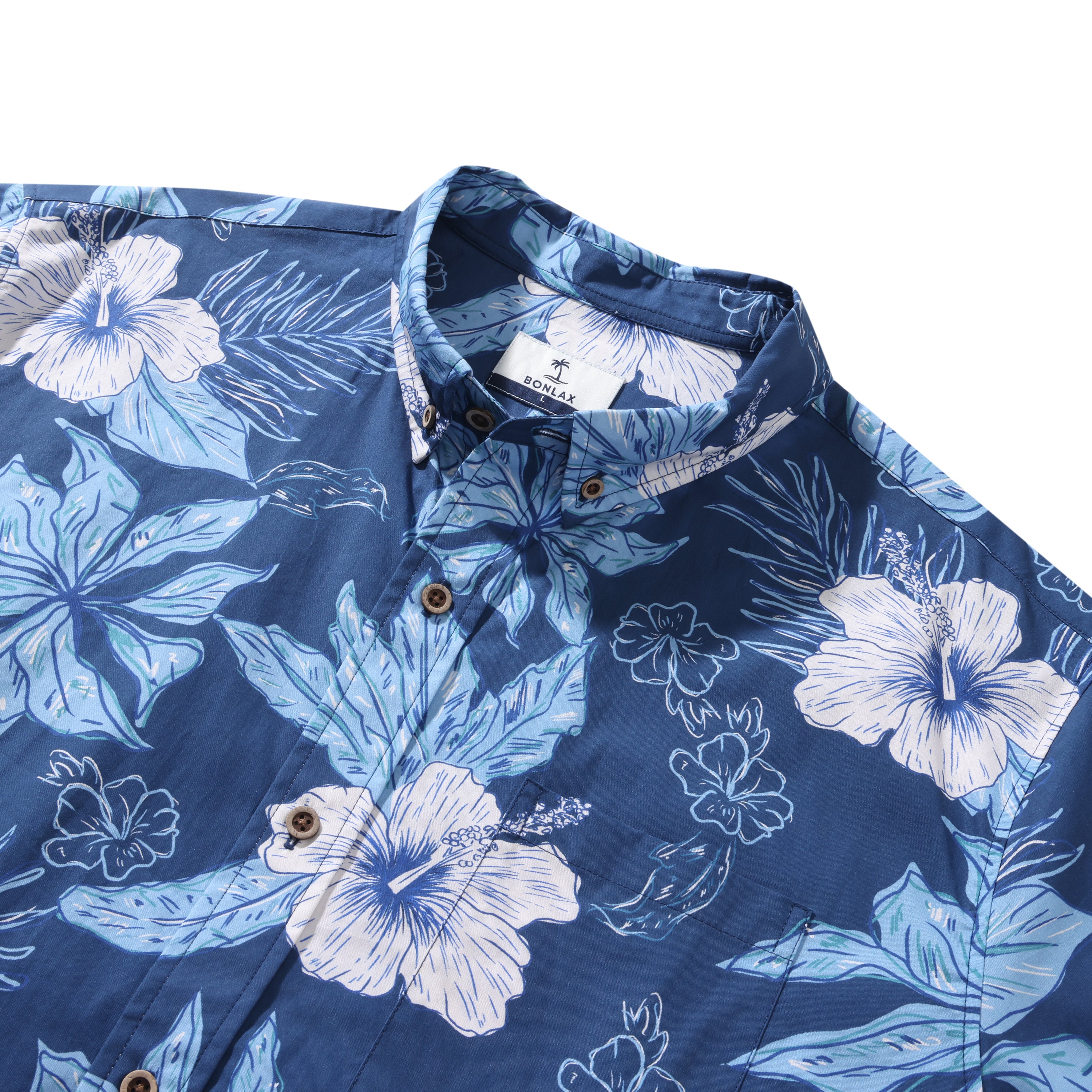 Midnight Hibiscus Shirt