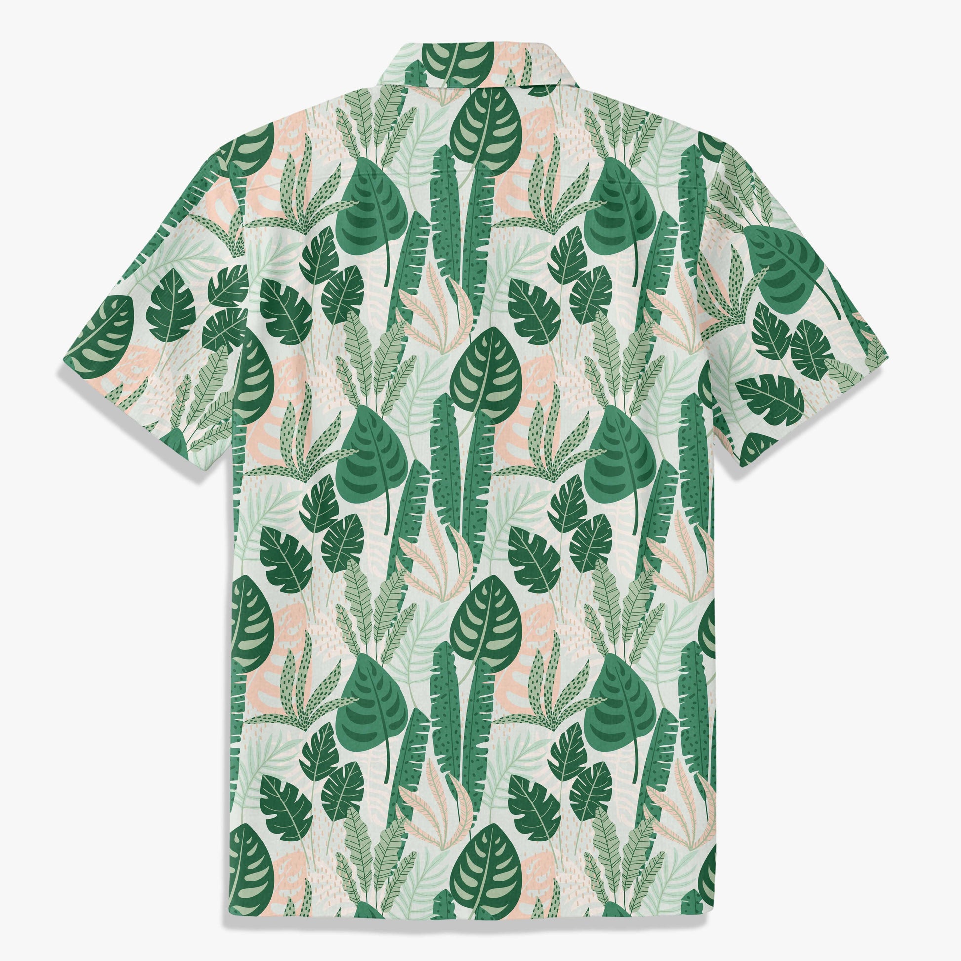 Tropical green leaves
