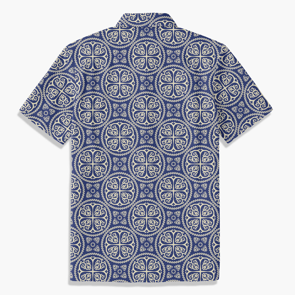 Oriental Blue Flower Dream