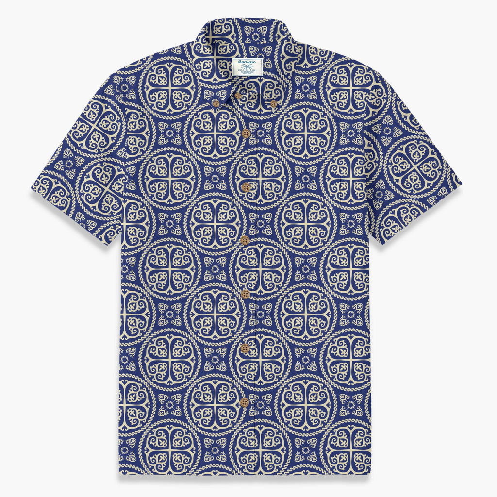 Oriental Blue Flower Dream
