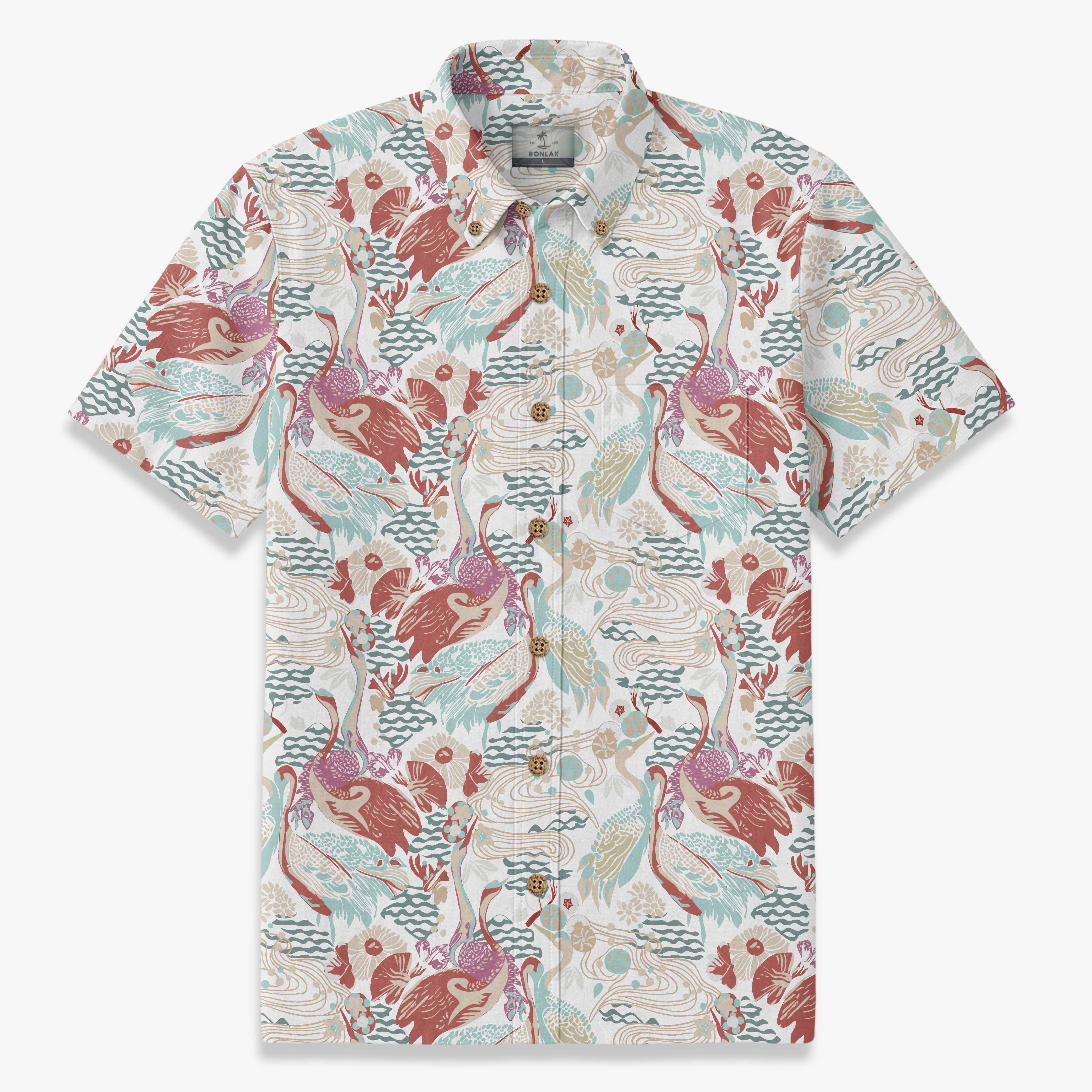 Mythic Blue Crane Blossom