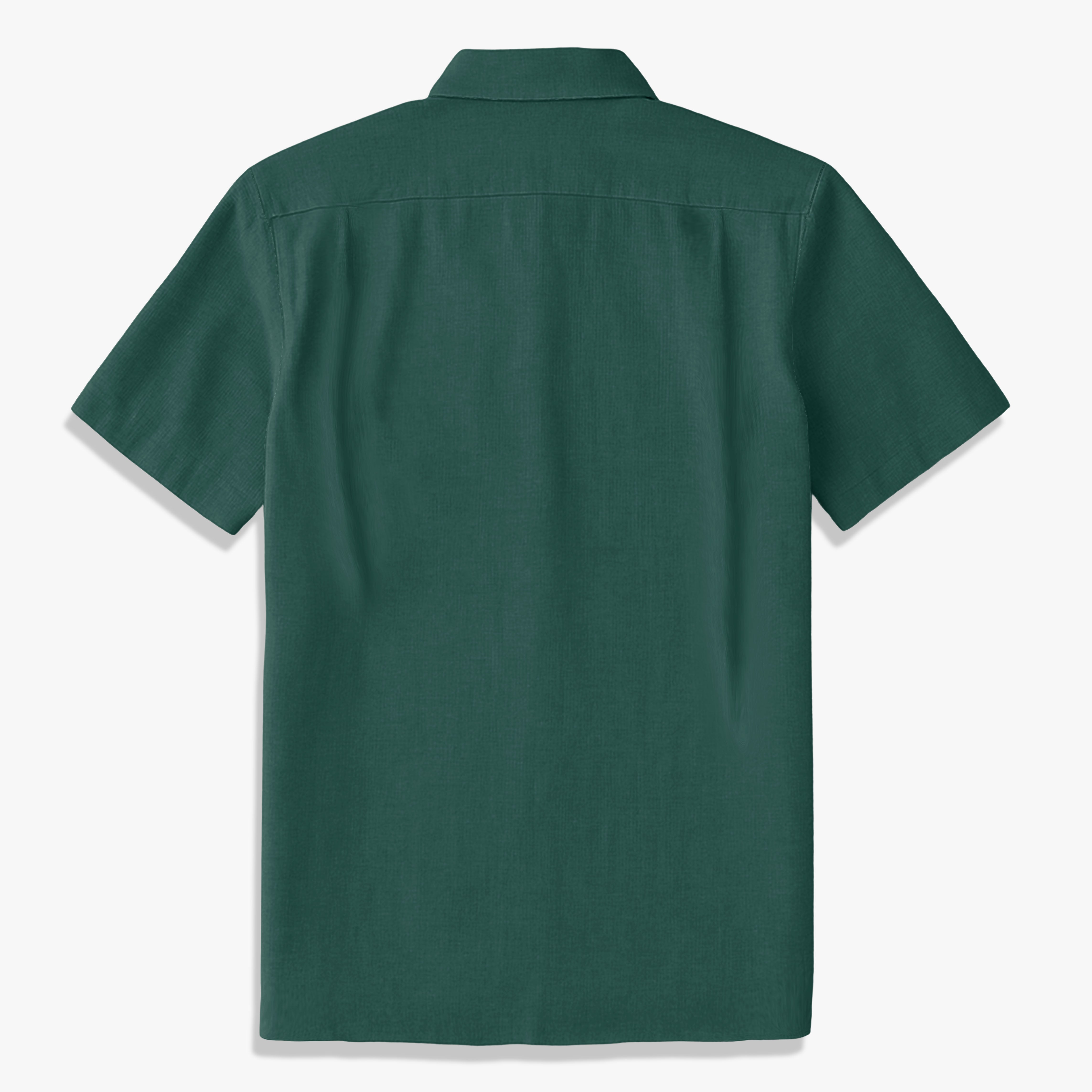 Totem Mosaic Emerald Patchwork Button-Down Shirt