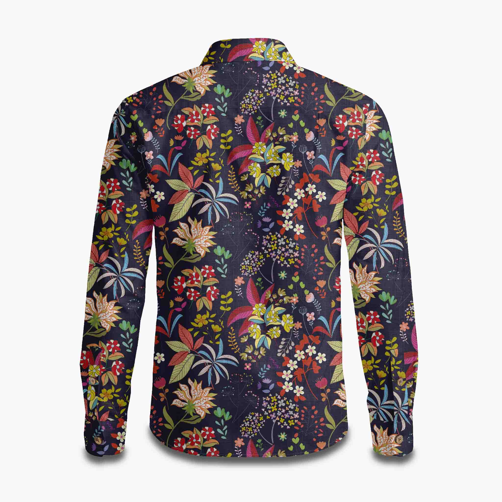 Spoon Floral Long Sleeve Shirt