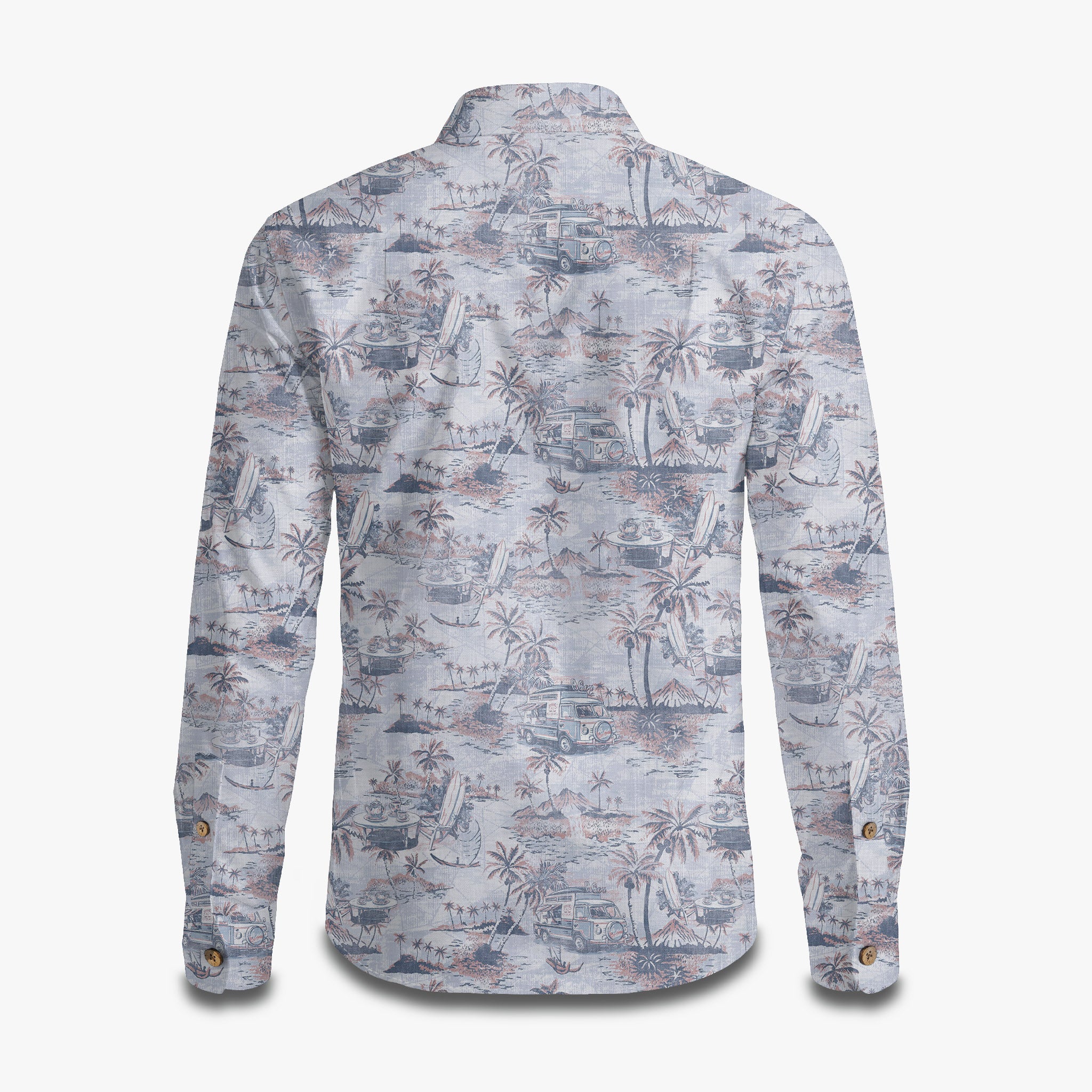 Coastal Leisure Time Long Sleeve Shirt
