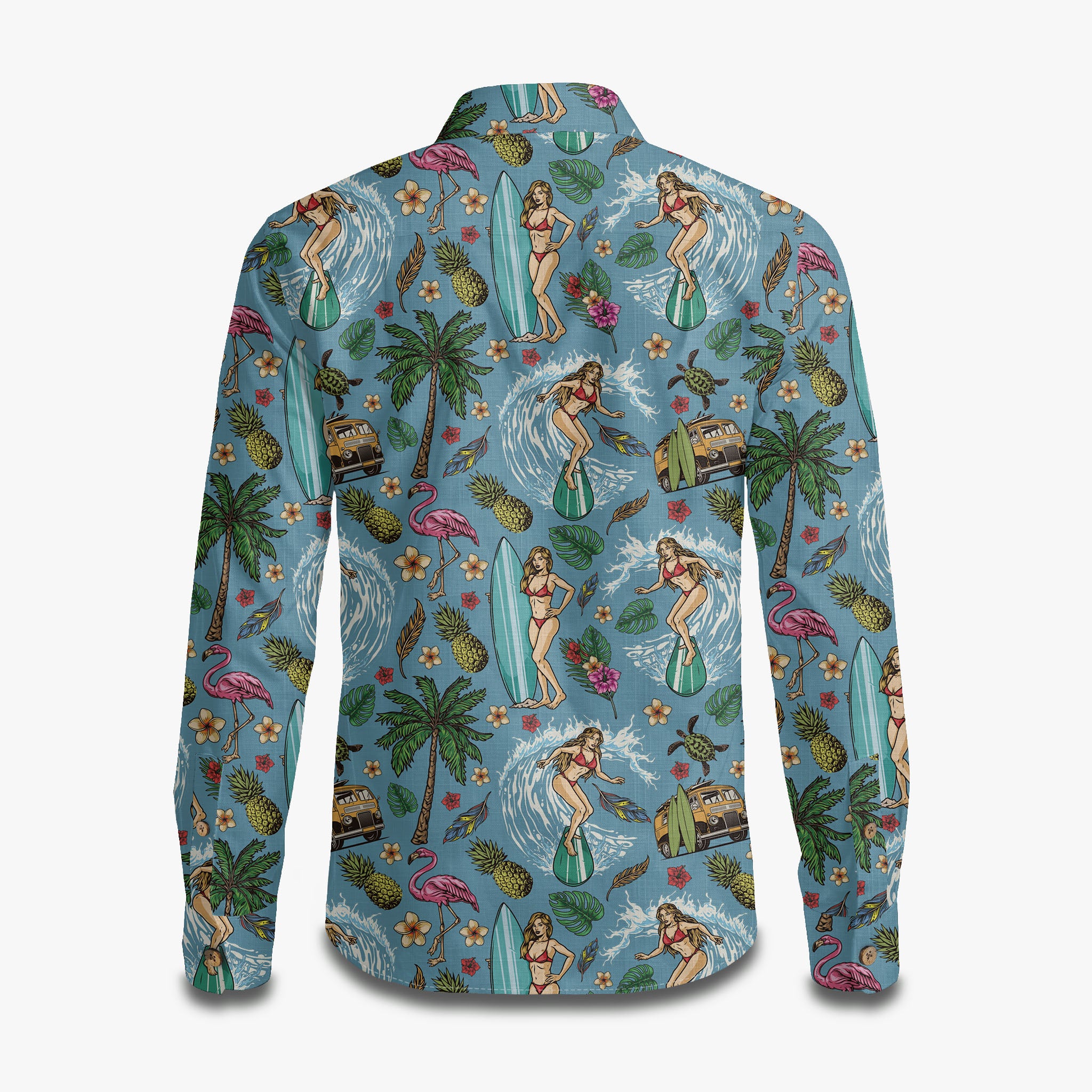 Sea Surf Bus Long Sleeve Shirt