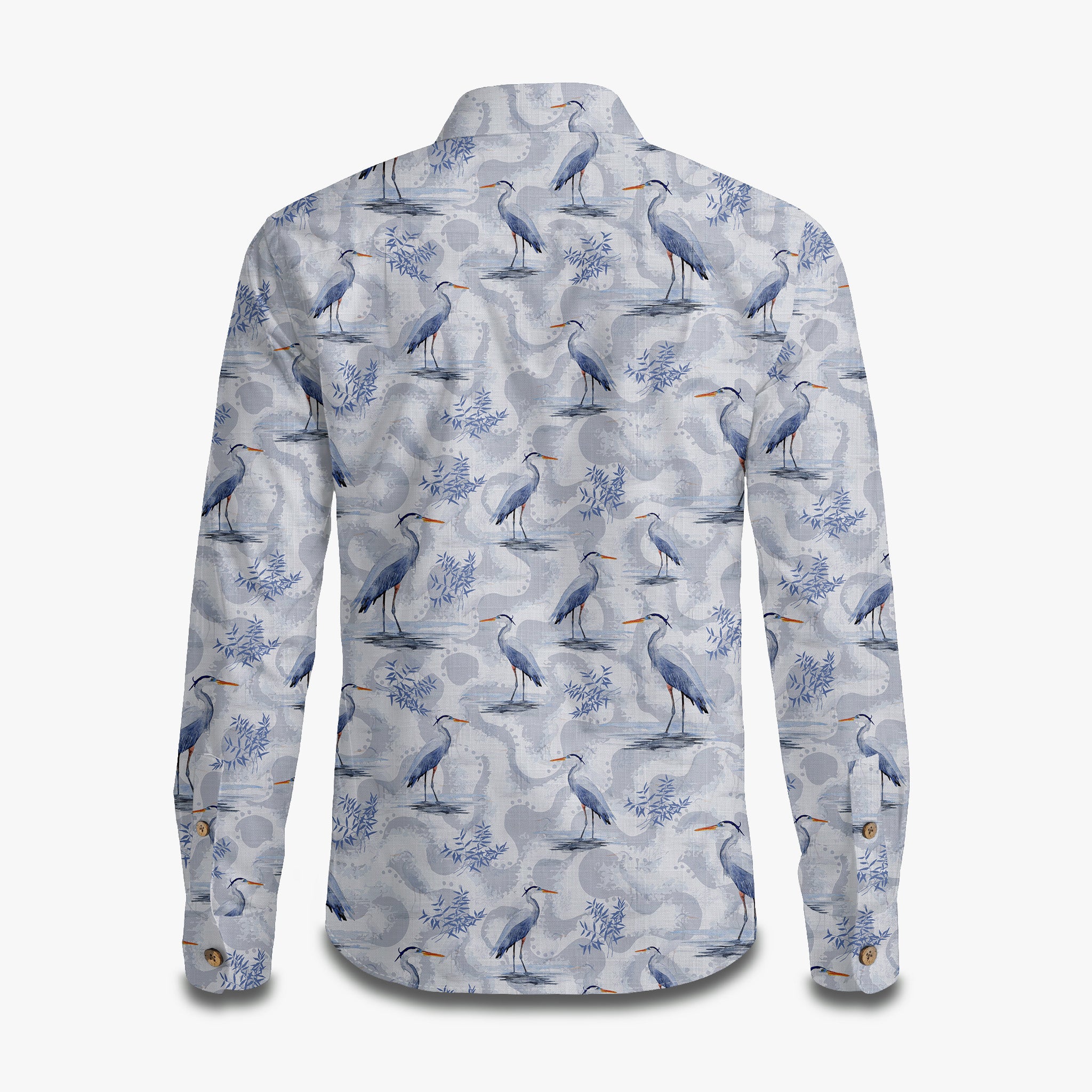 Heron Serenade Long Sleeve Shirt