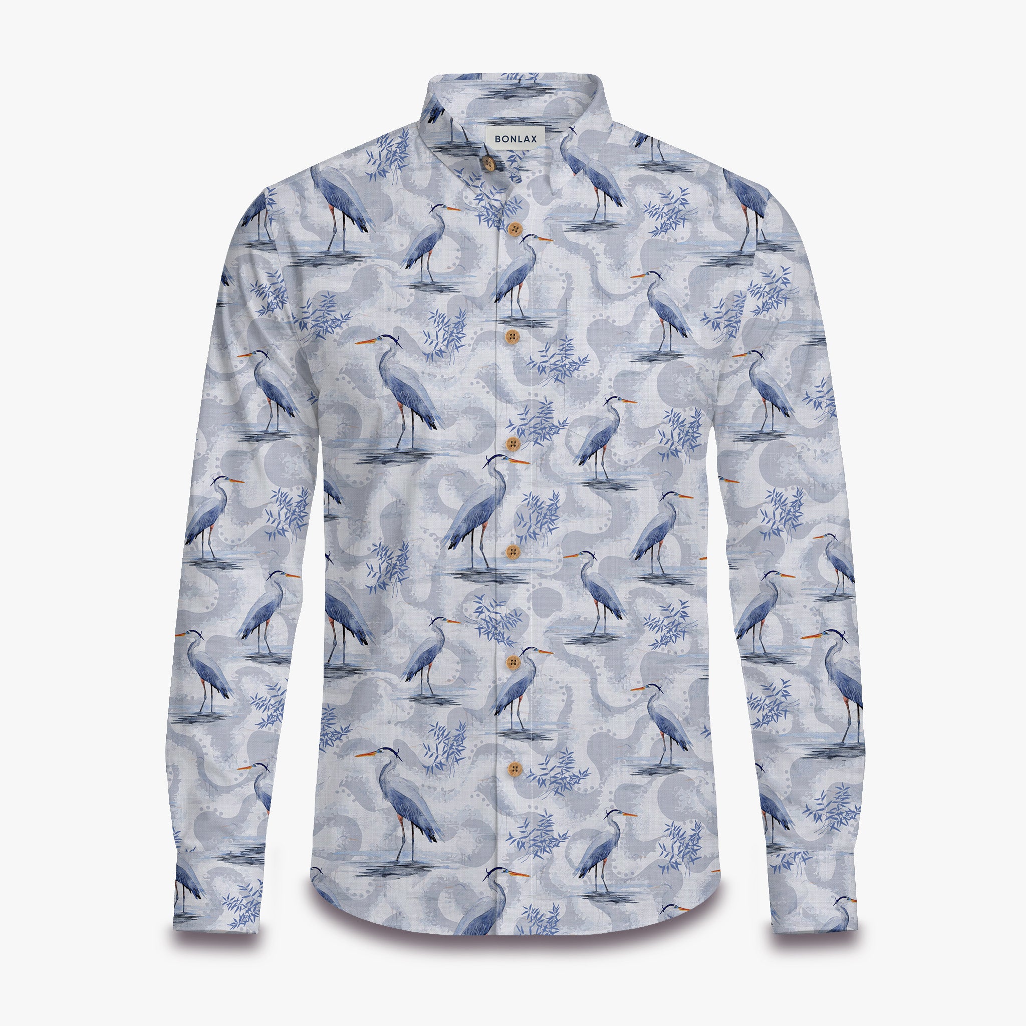Heron Serenade Long Sleeve Shirt