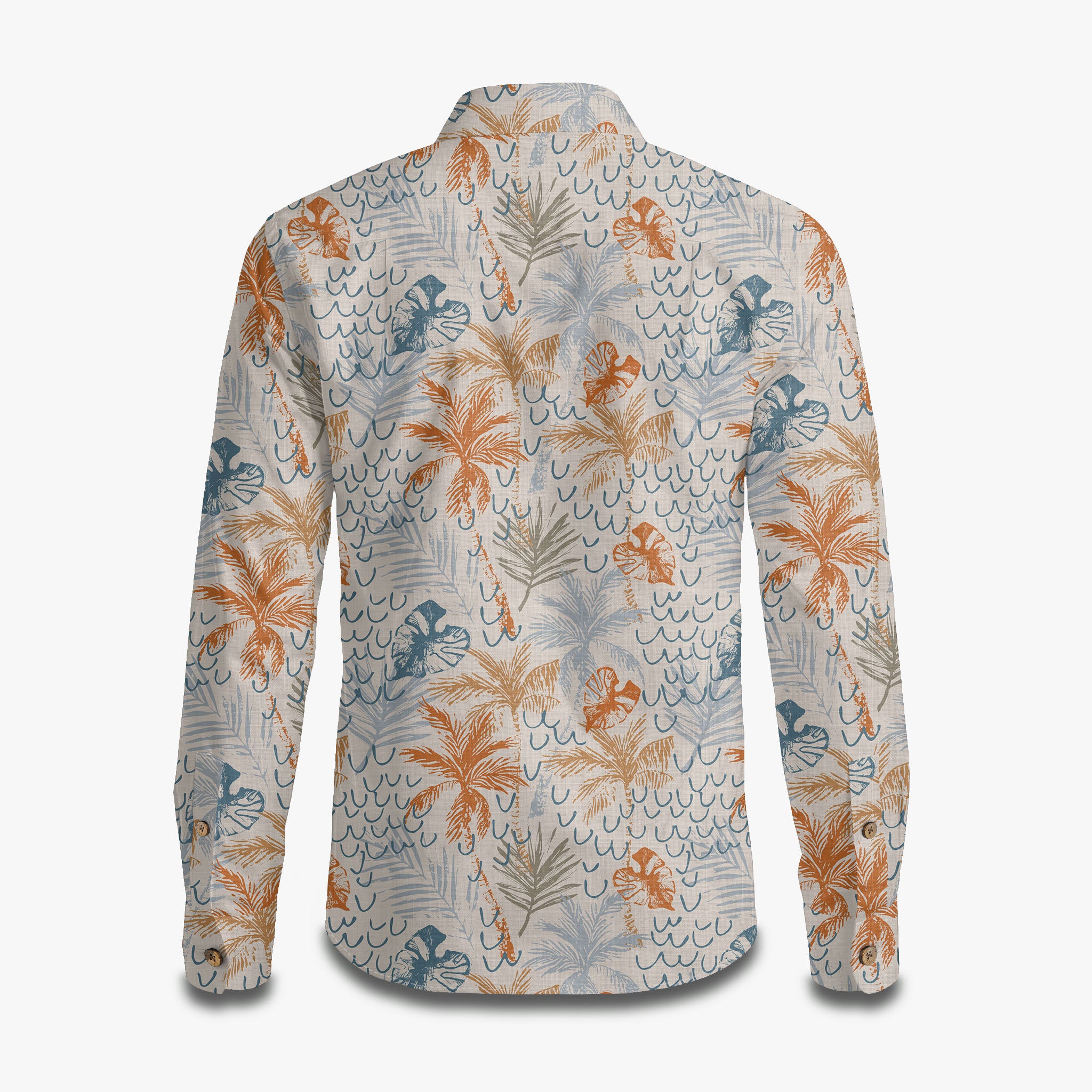 Seaside Plant Fantasy Long Sleeve Shirt