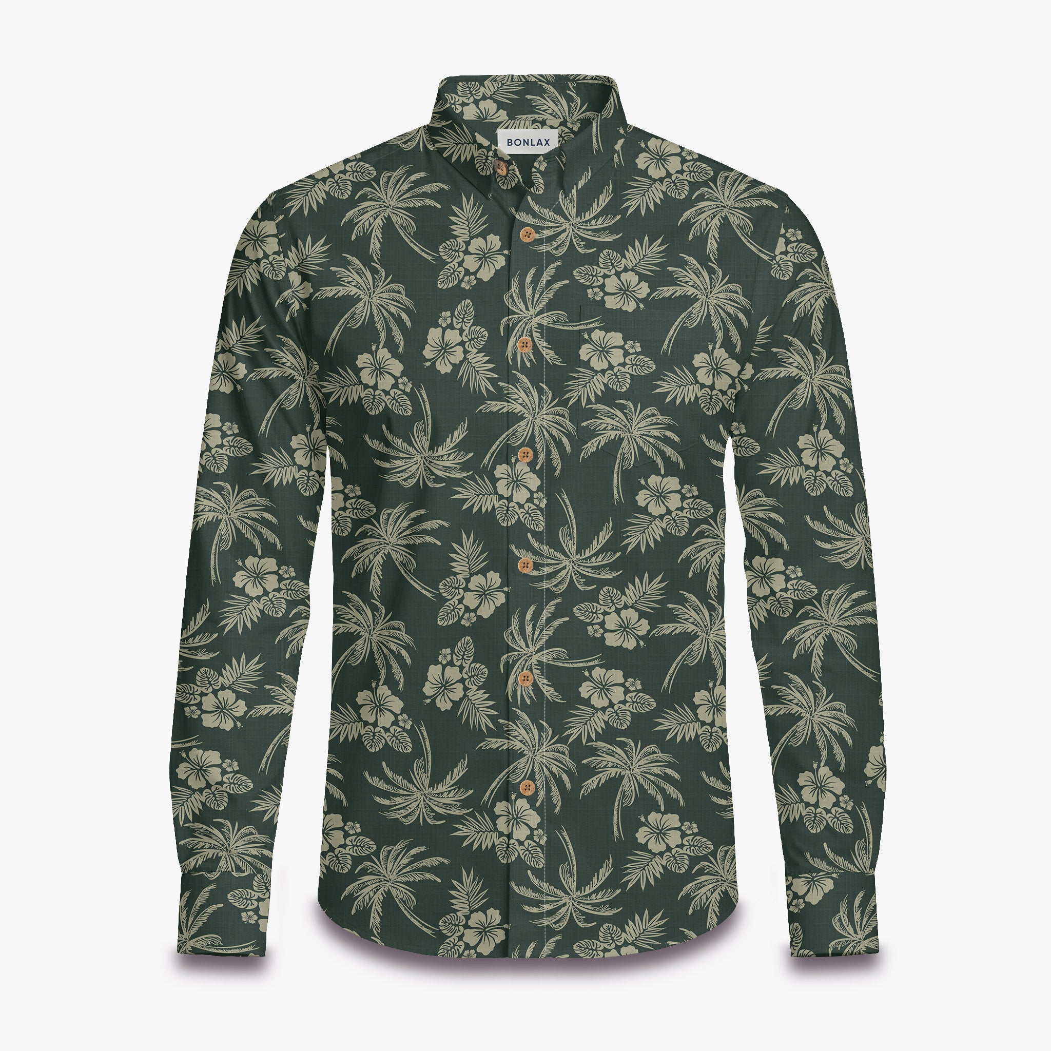 Tropical Oasis Long Sleeve Shirt