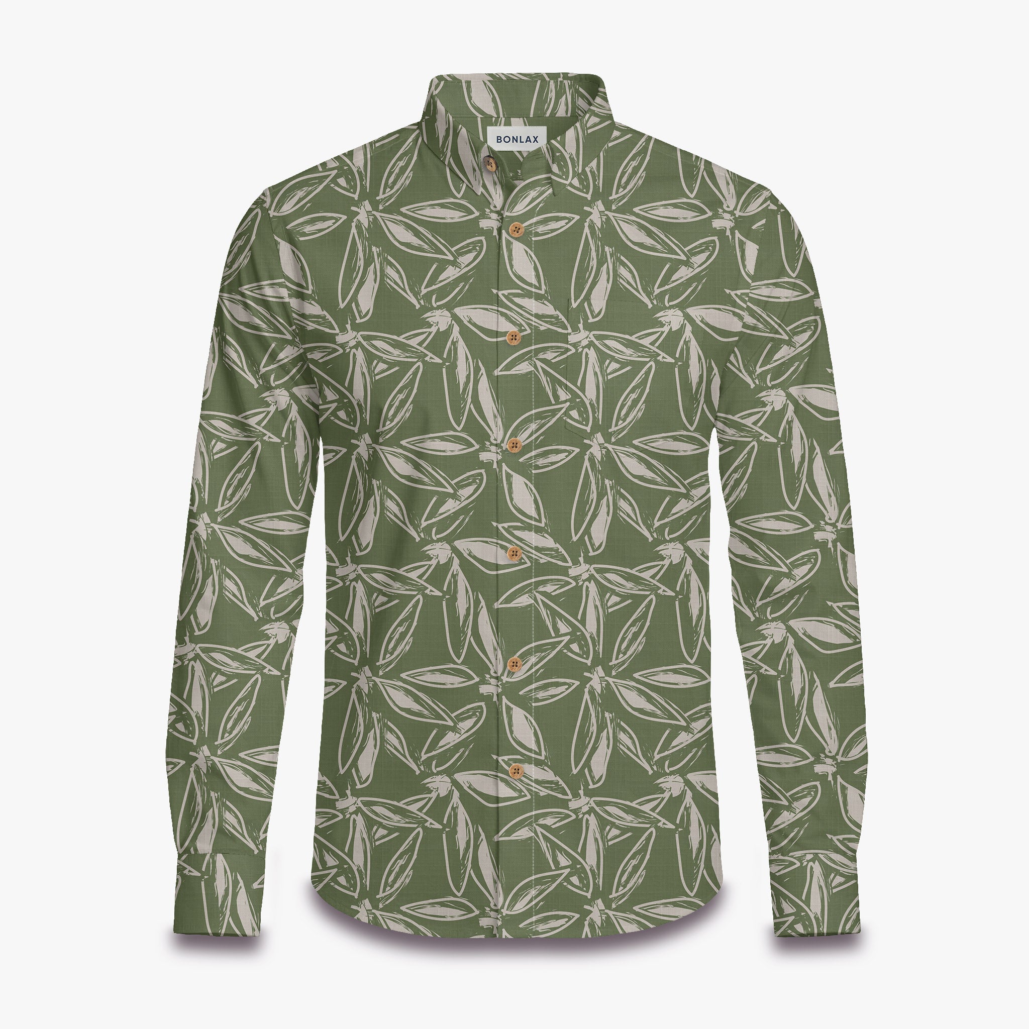 Wilderness Leaf Traces Long Sleeve Shirt