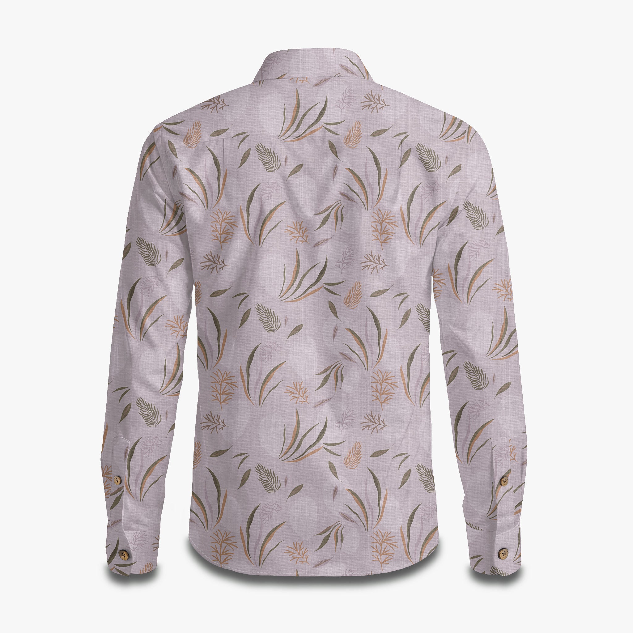 Spring Leaf Shadows Long Sleeve Shirt