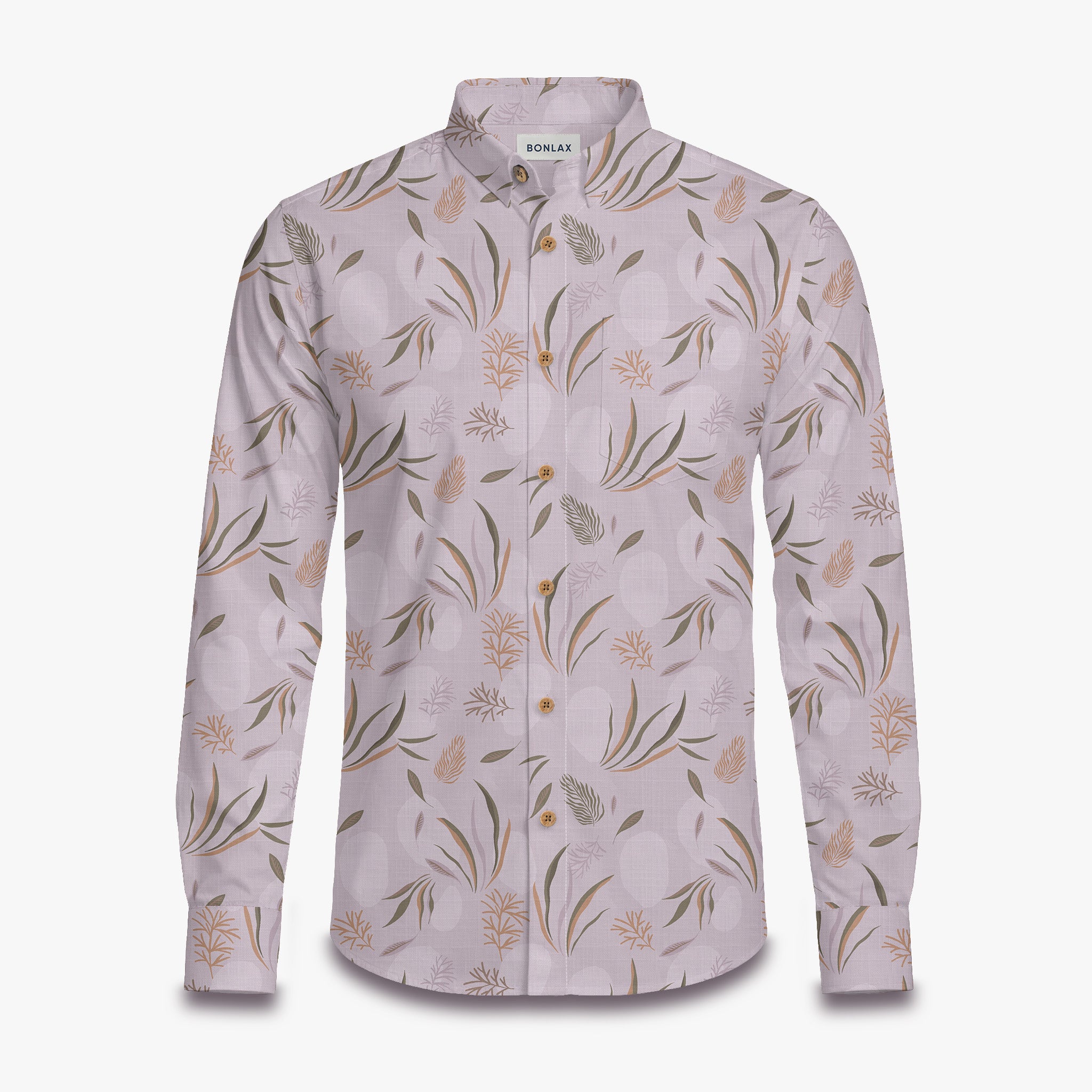 Spring Leaf Shadows Long Sleeve Shirt