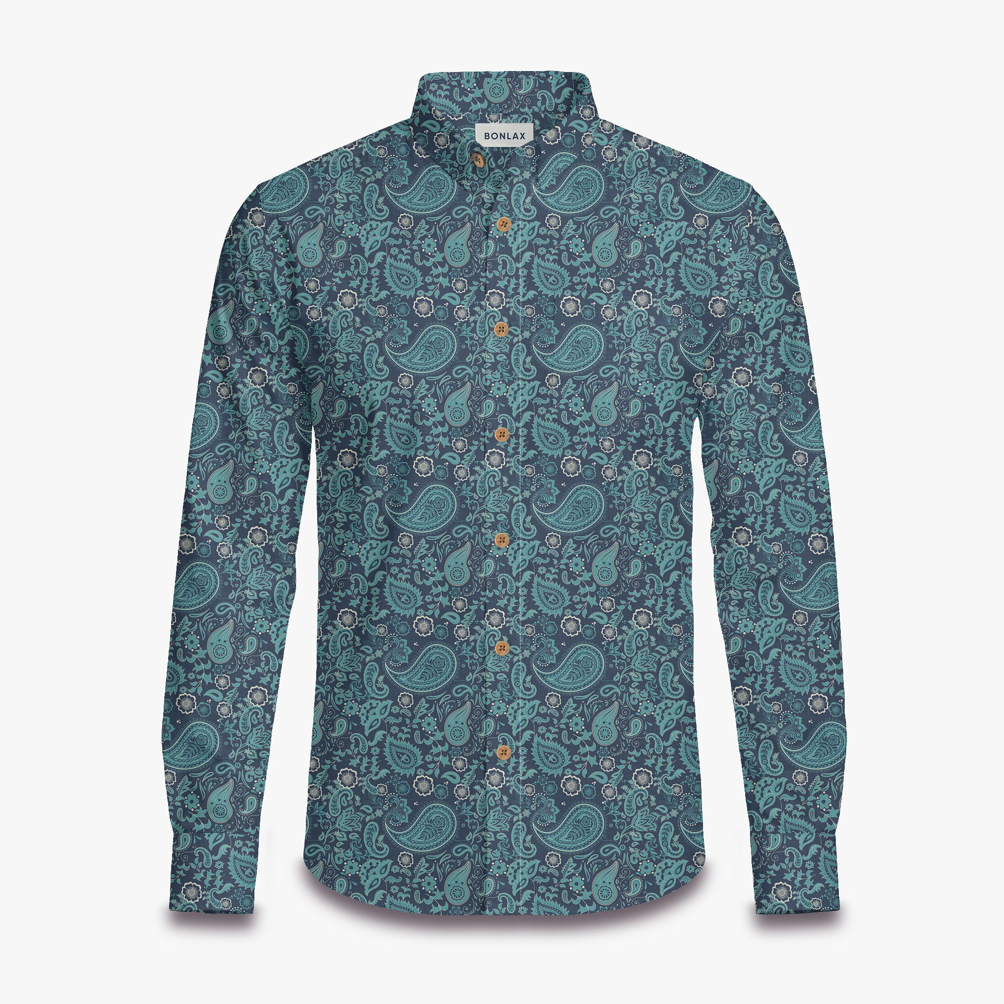 Ethnic Paisley Long Sleeve Shirt