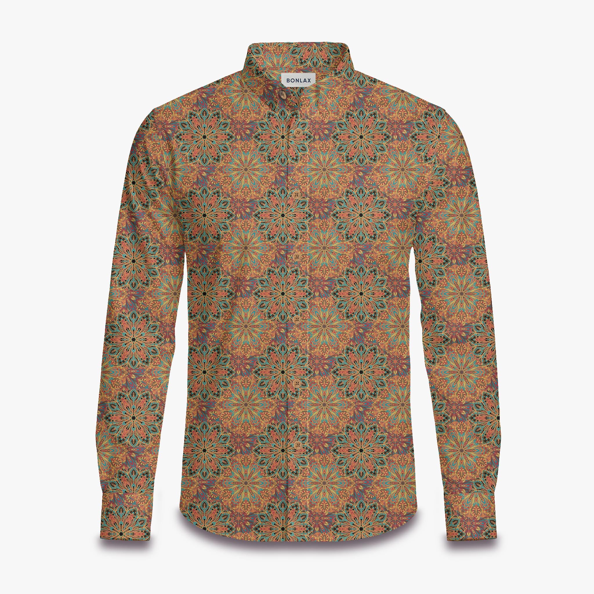 Kaleidoscope Shading Long Sleeve Shirt