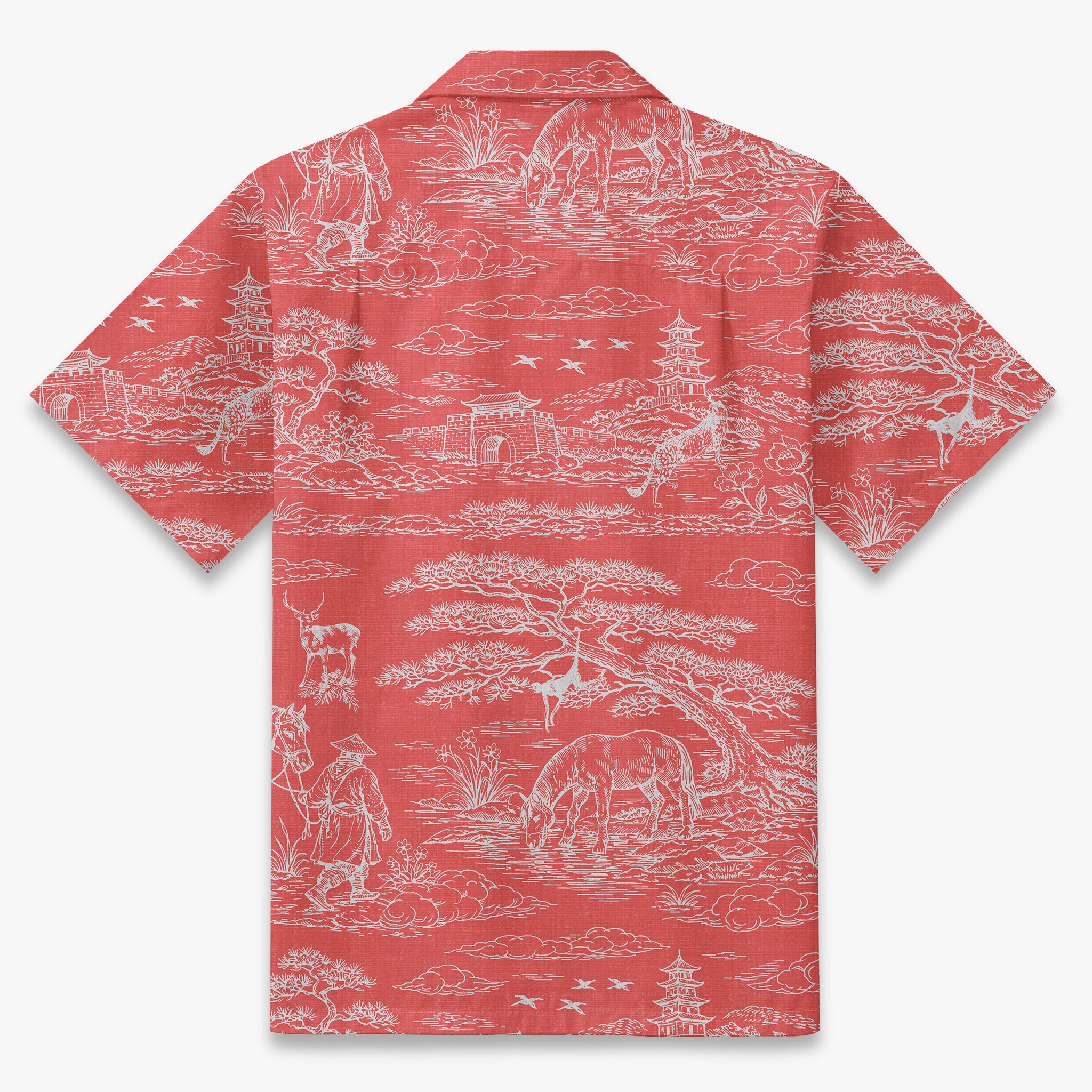 Eastern Toile Journey Camp Shirt