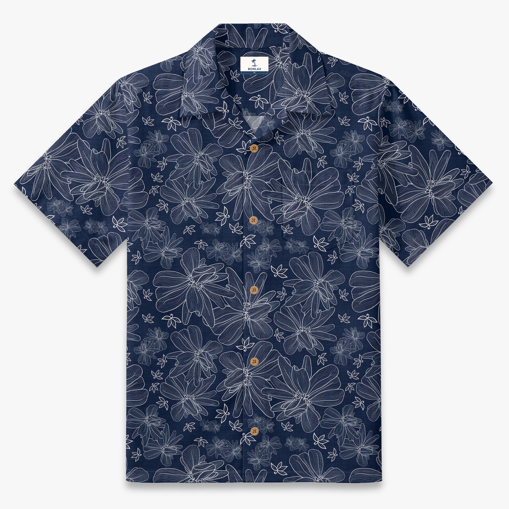 Linework Bloom Camp Shirt