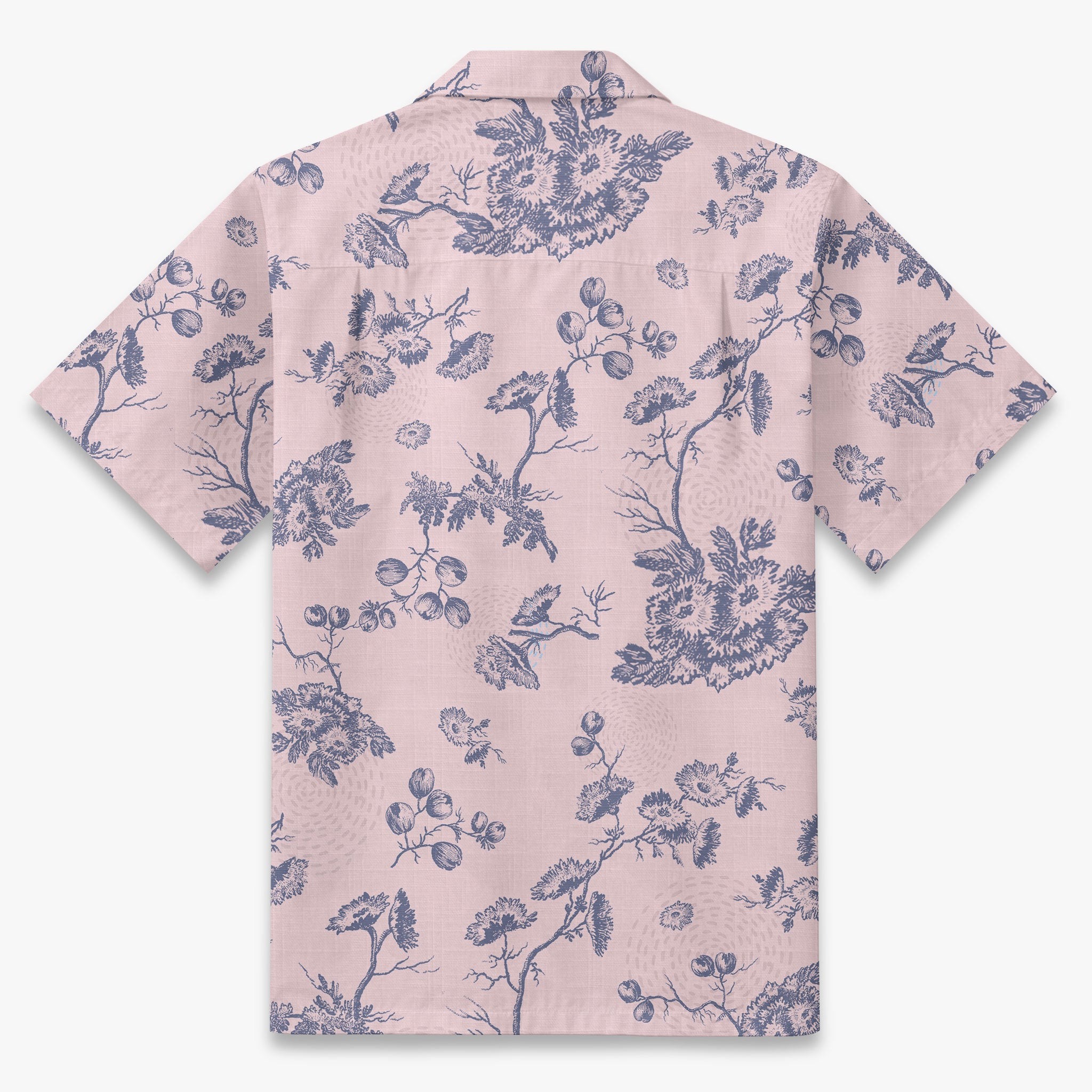 Linework Bloom Sketch Camp Shirt