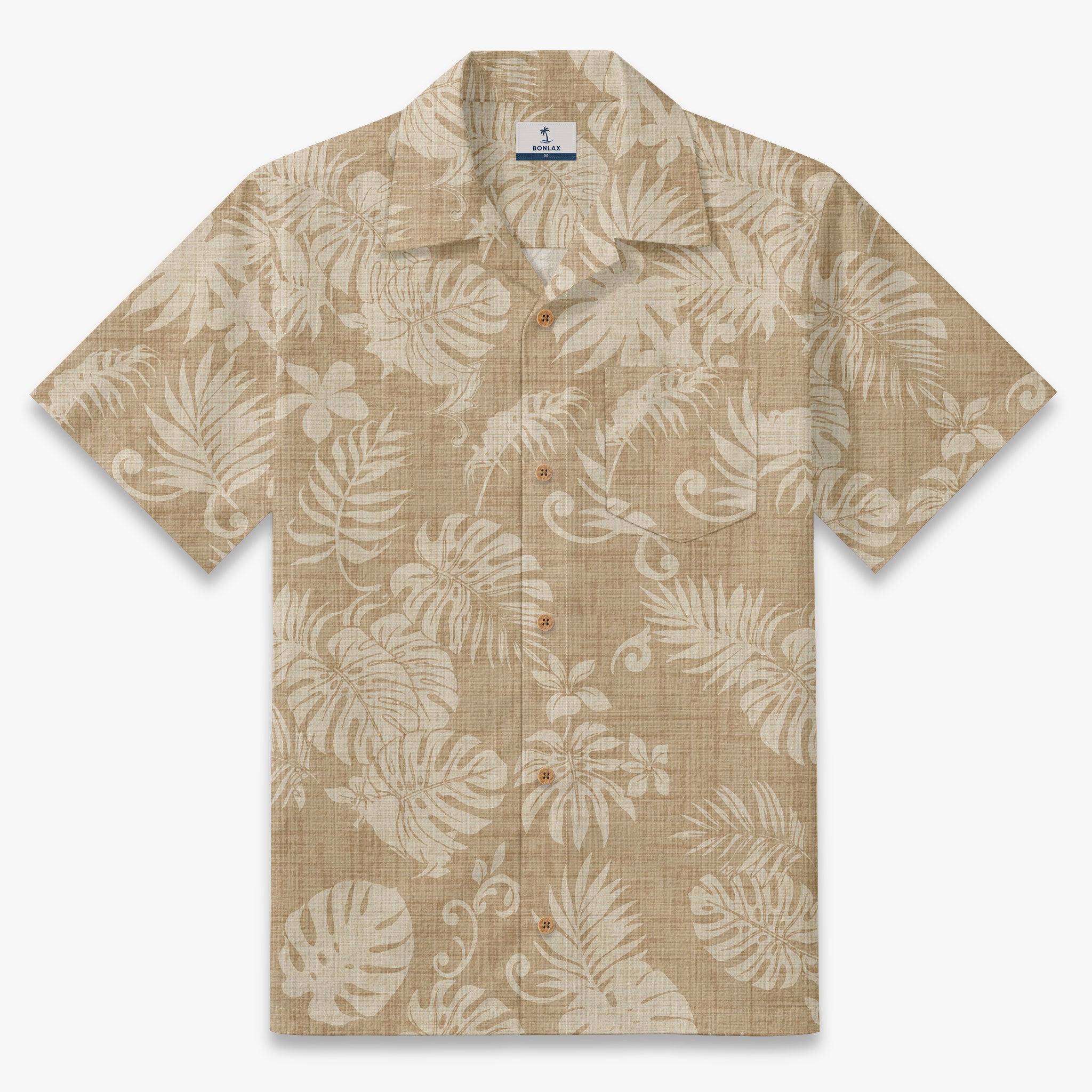Monstera Mirage Camp Shirt