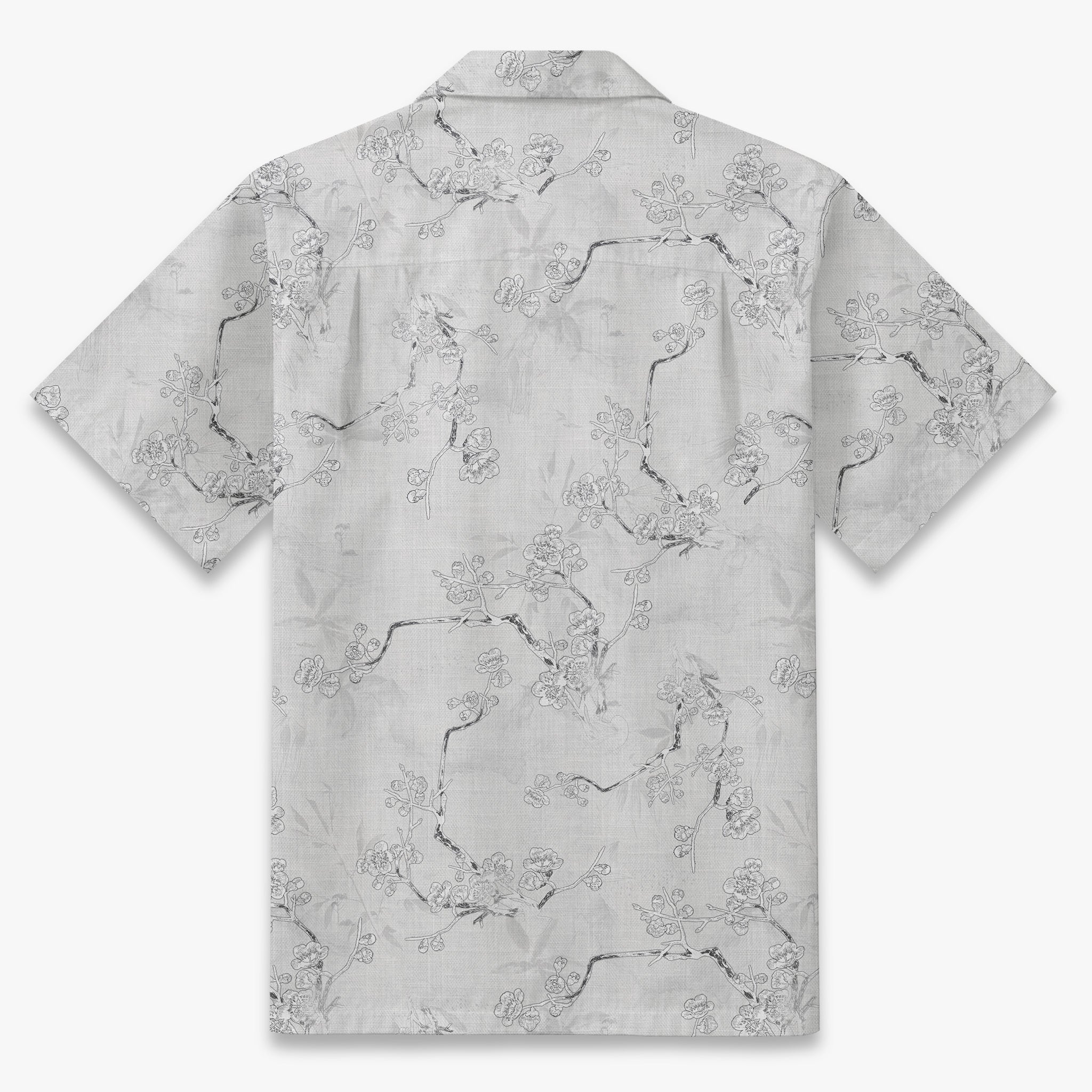 The Kyoto Crimson | Men's Japanese Cherry Blossom Shirt | Bonlax