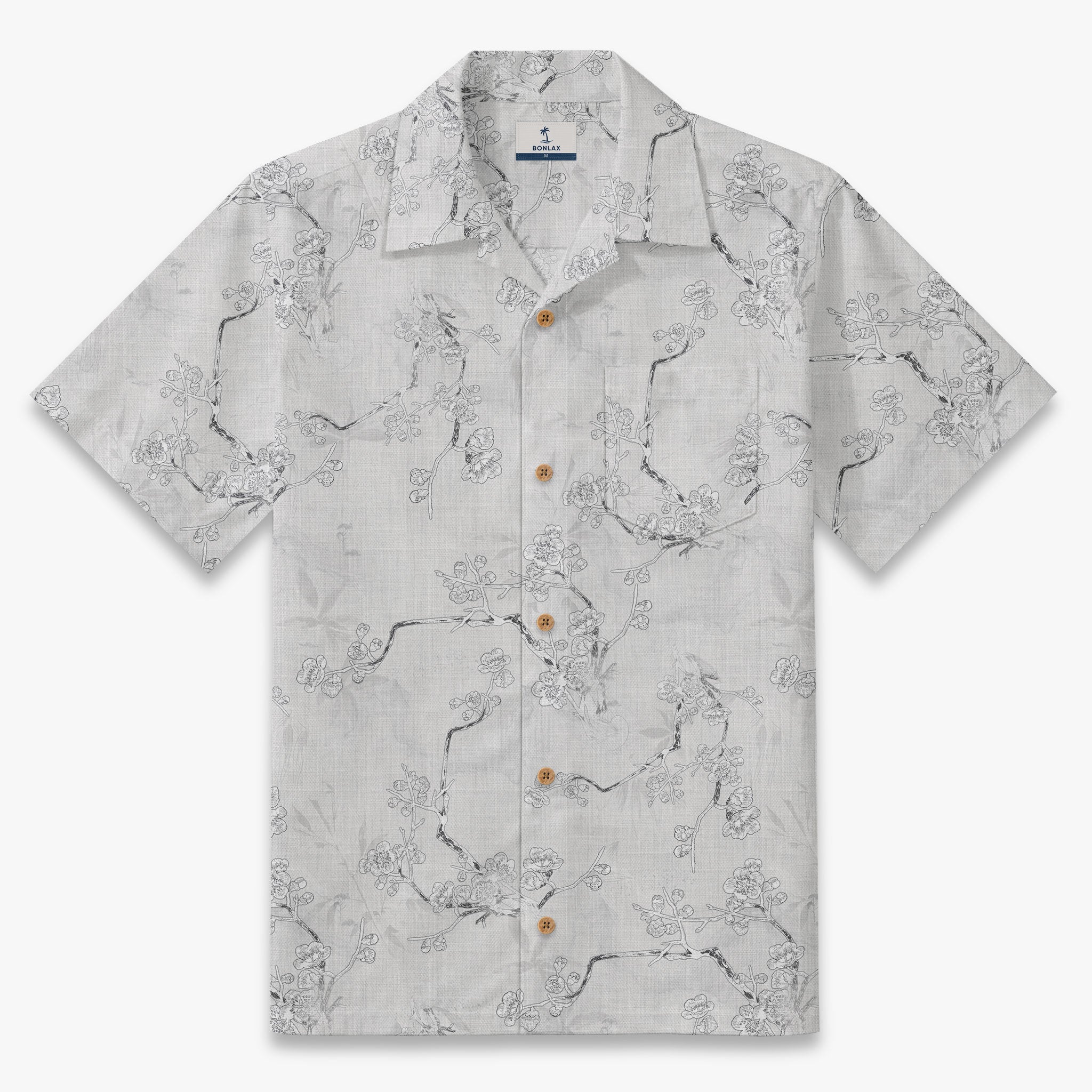 Vintage Edo Sakura Camp Shirt