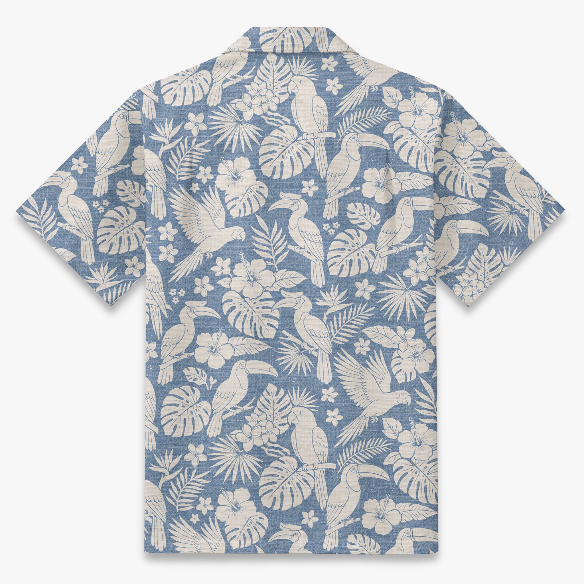 The Coastal Aviary Toile Camp Shirt