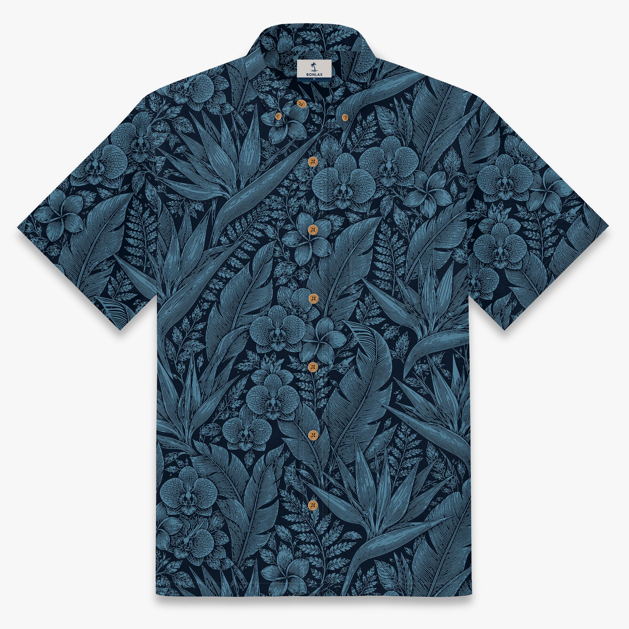 Botanical Sketch Aloha Shirt