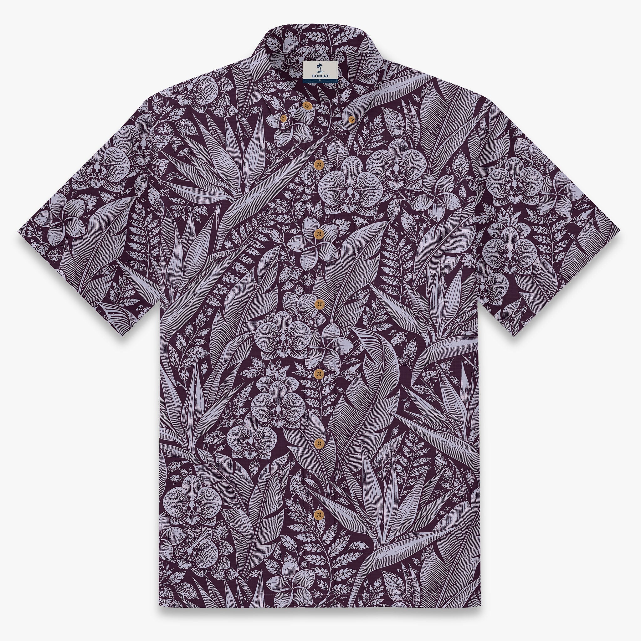 Botanical Sketch Aloha Shirt