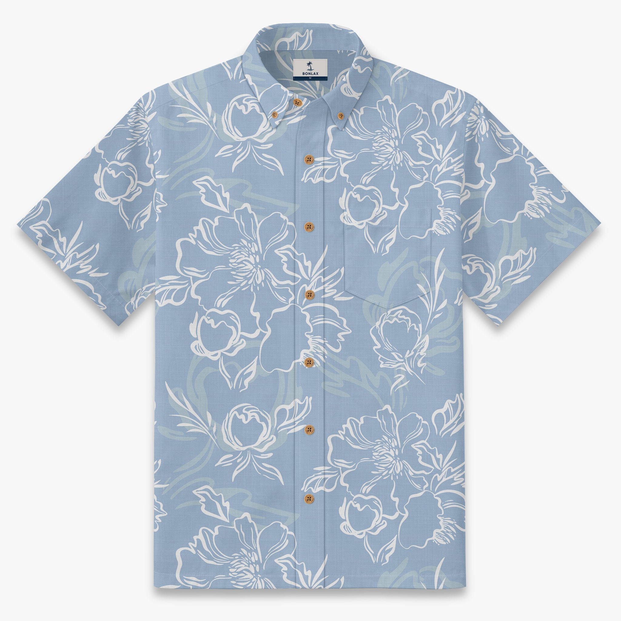 Vintage Peony Resort Shirt