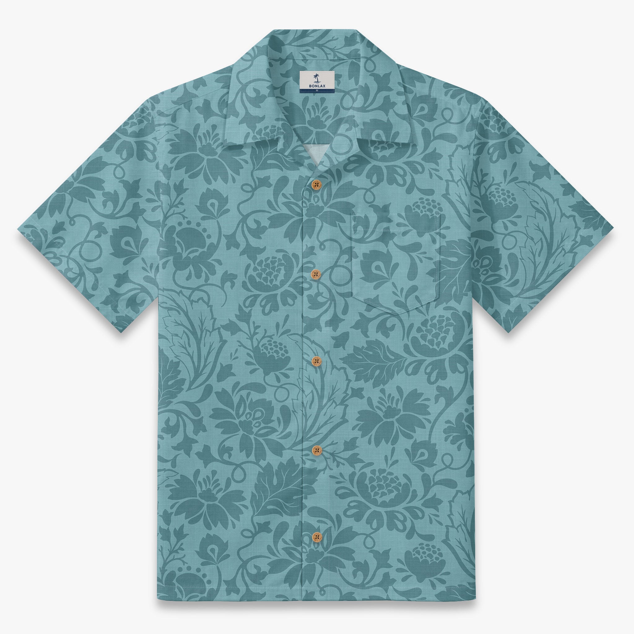 Ink Maple Leaf Camp Shirt