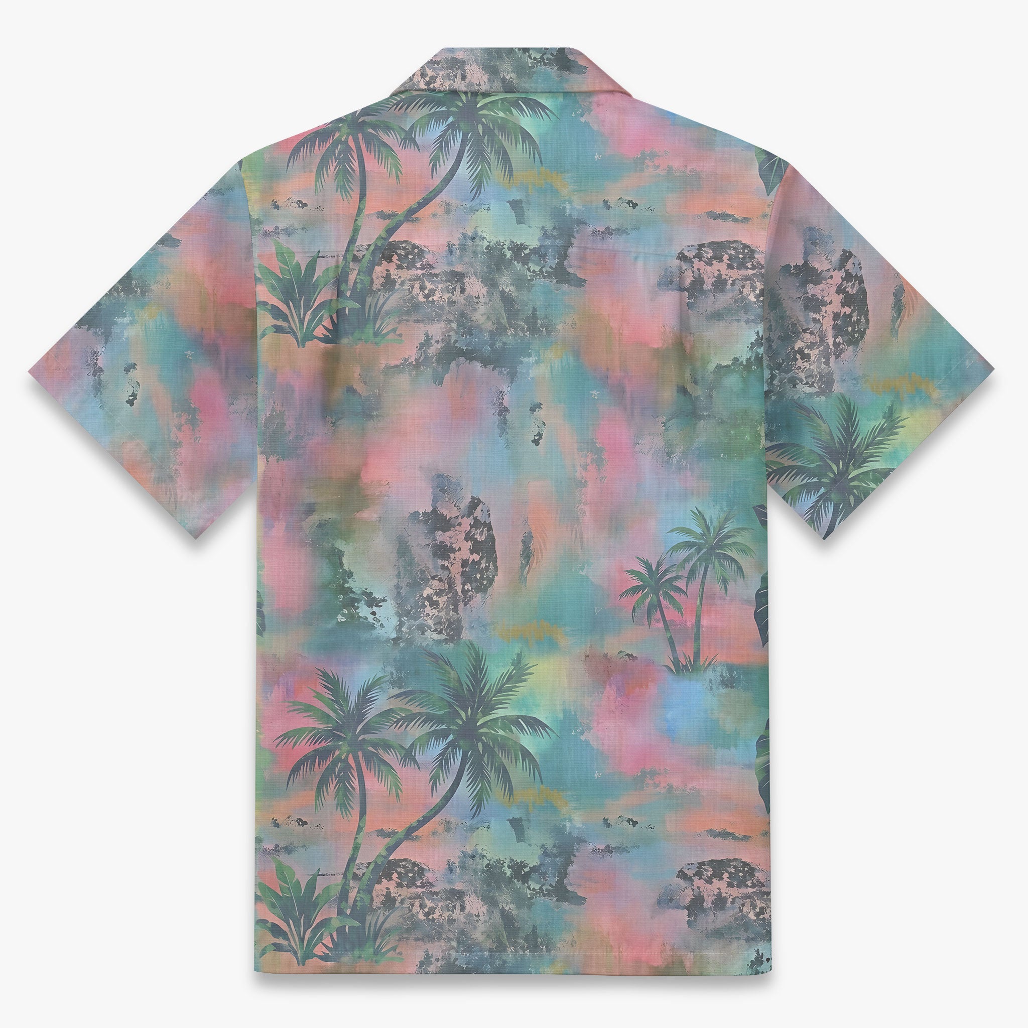 Pastel Palms Camp Shirt
