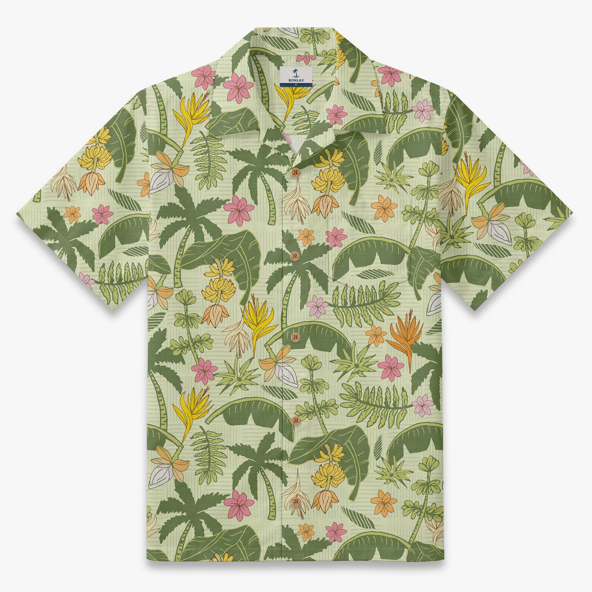 Vintage Oasis Resort Camp Shirt