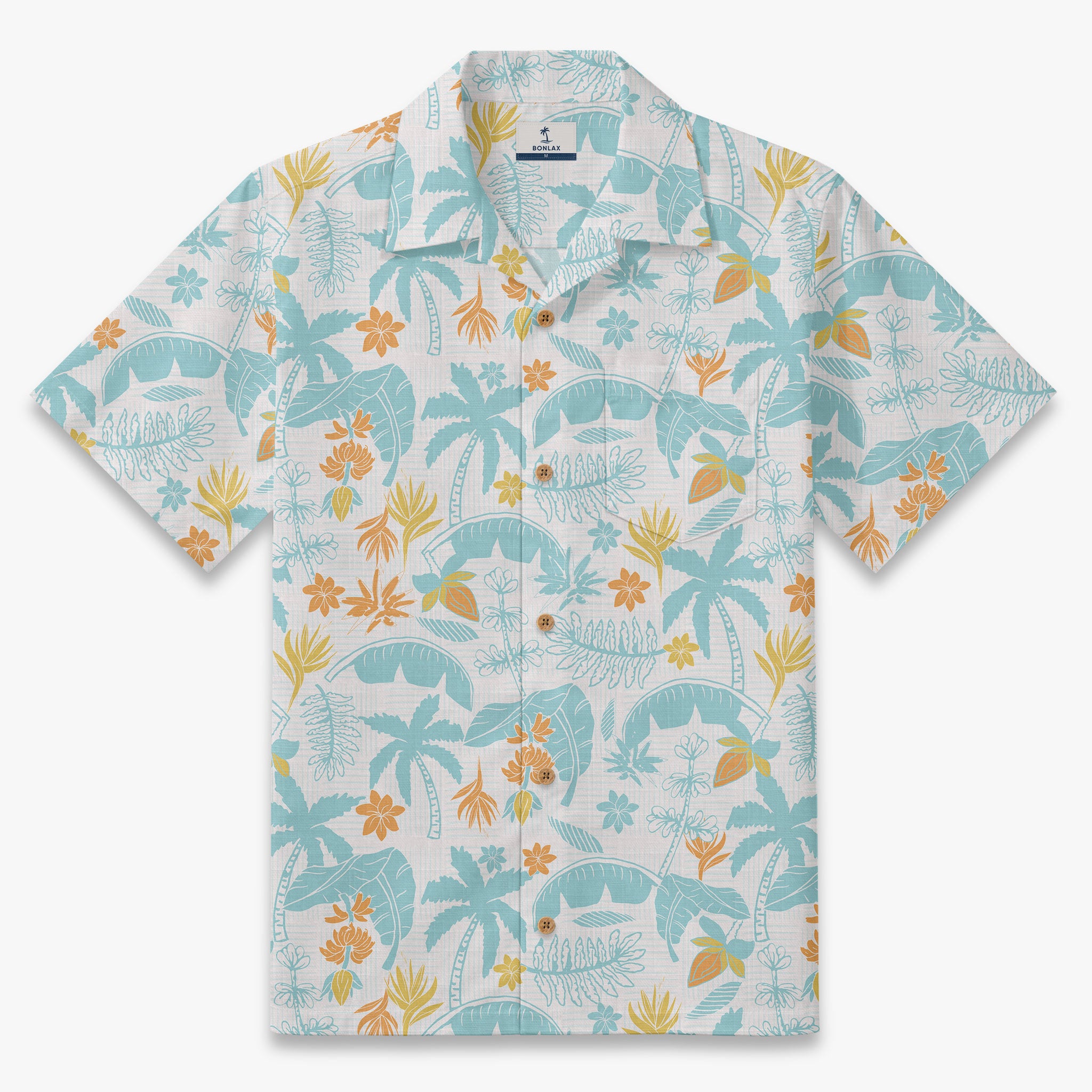 Vintage Oasis Resort Camp Shirt