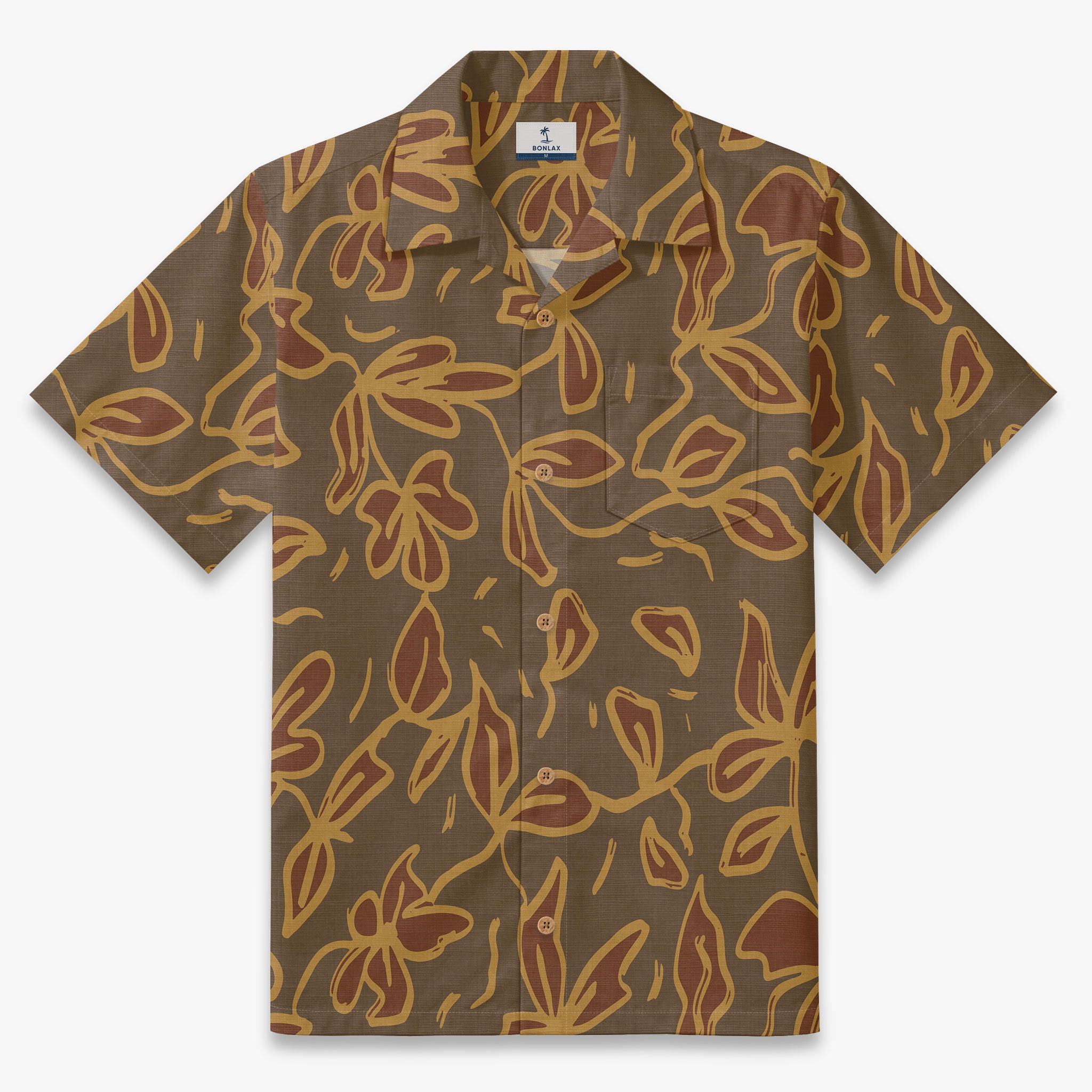 Abstract Canopy Aloha Camp Shirt